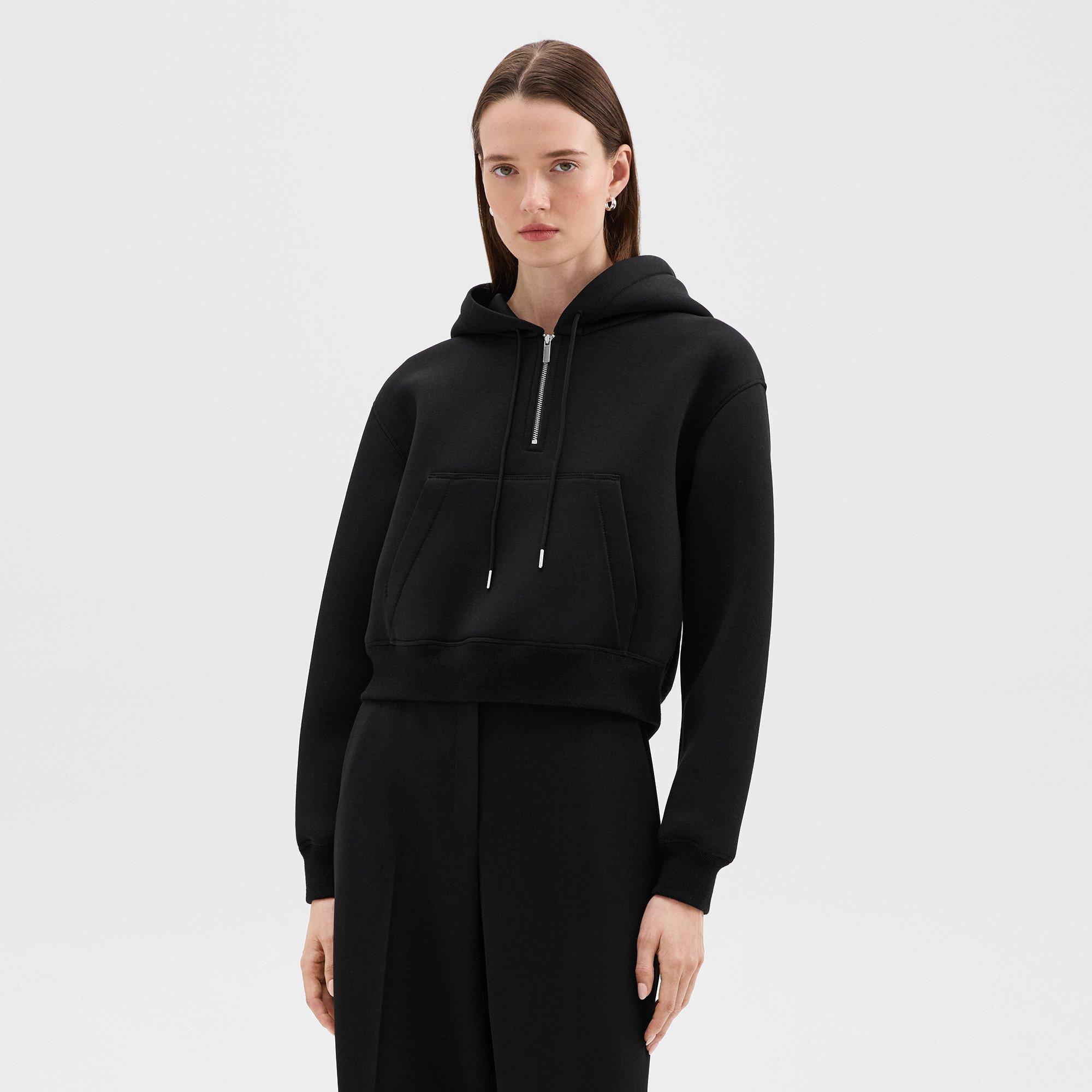 Half-Zip Hoodie in Scuba