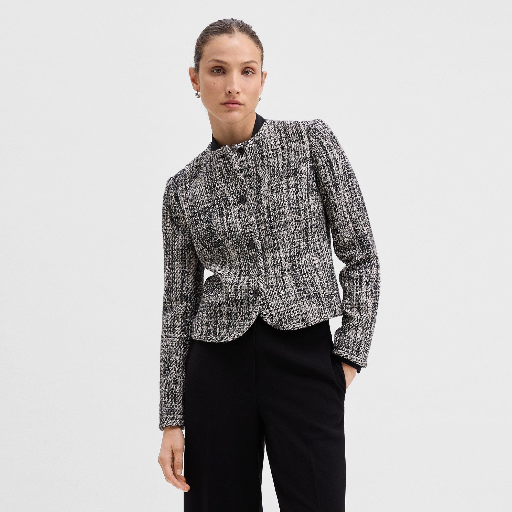 Cardigan Jacket in Tweed