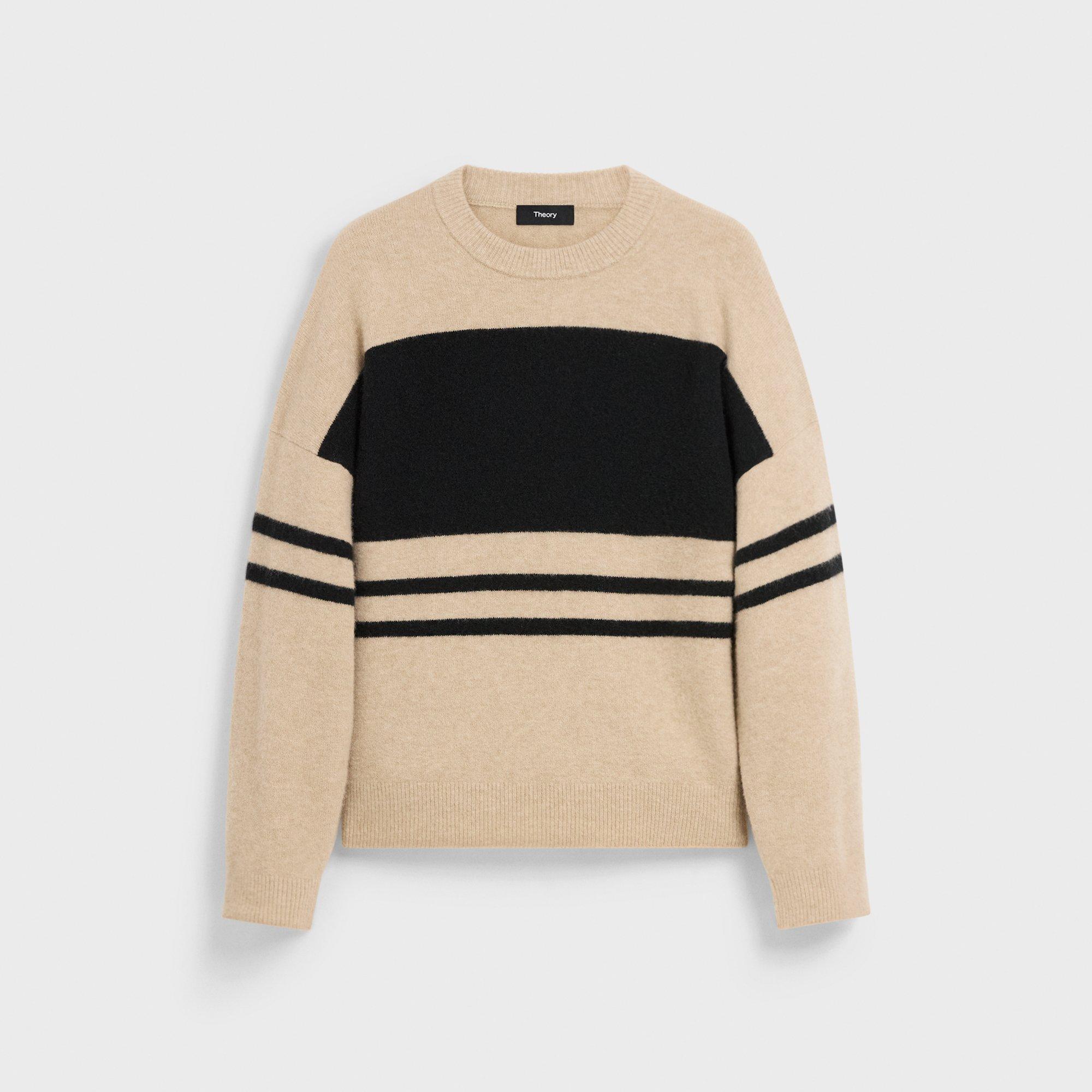 Colorblock Sweater in Astor Wool