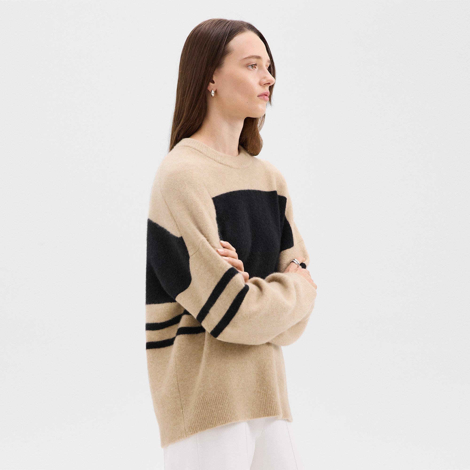 Colorblock Sweater in Astor Wool