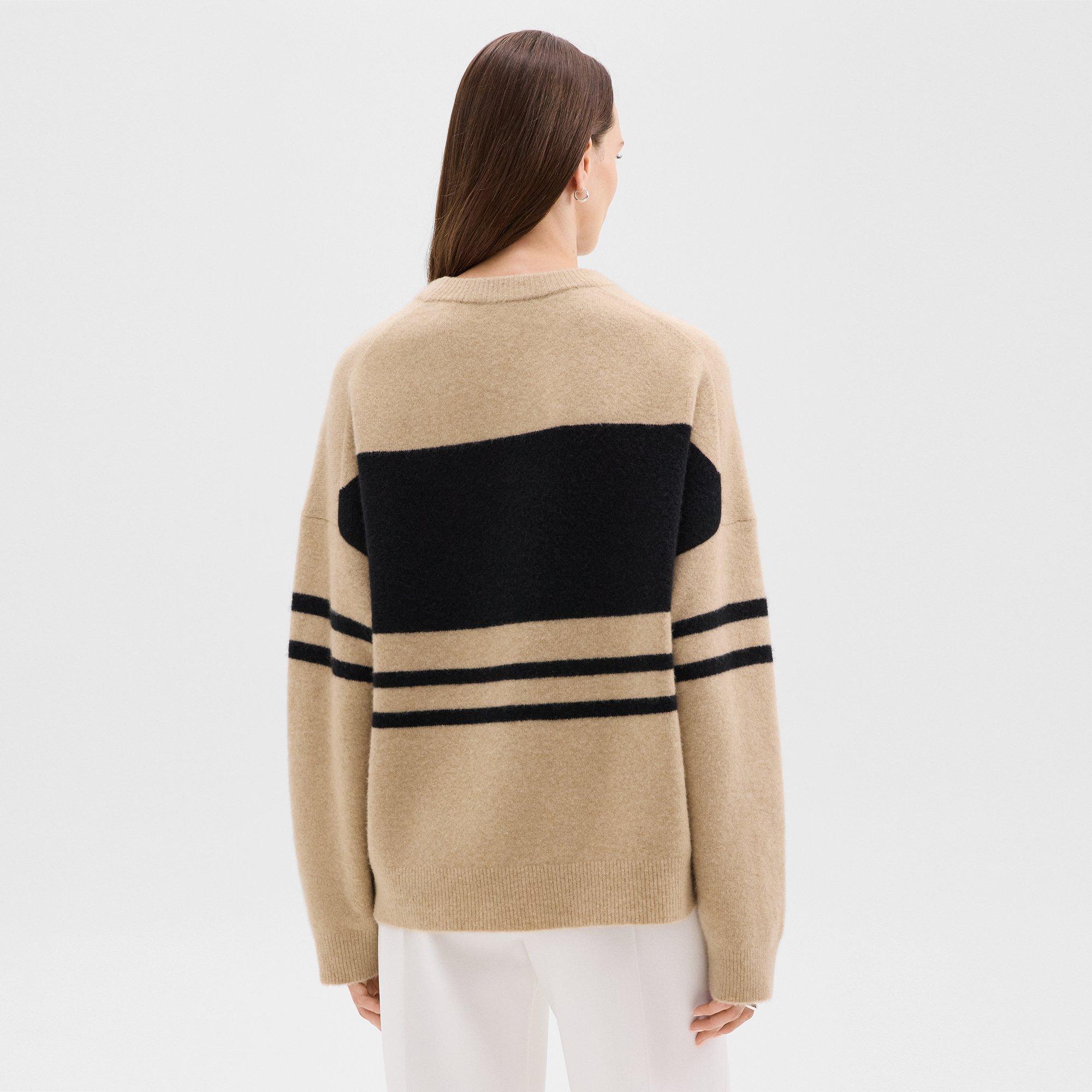 Colorblock Sweater in Astor Wool