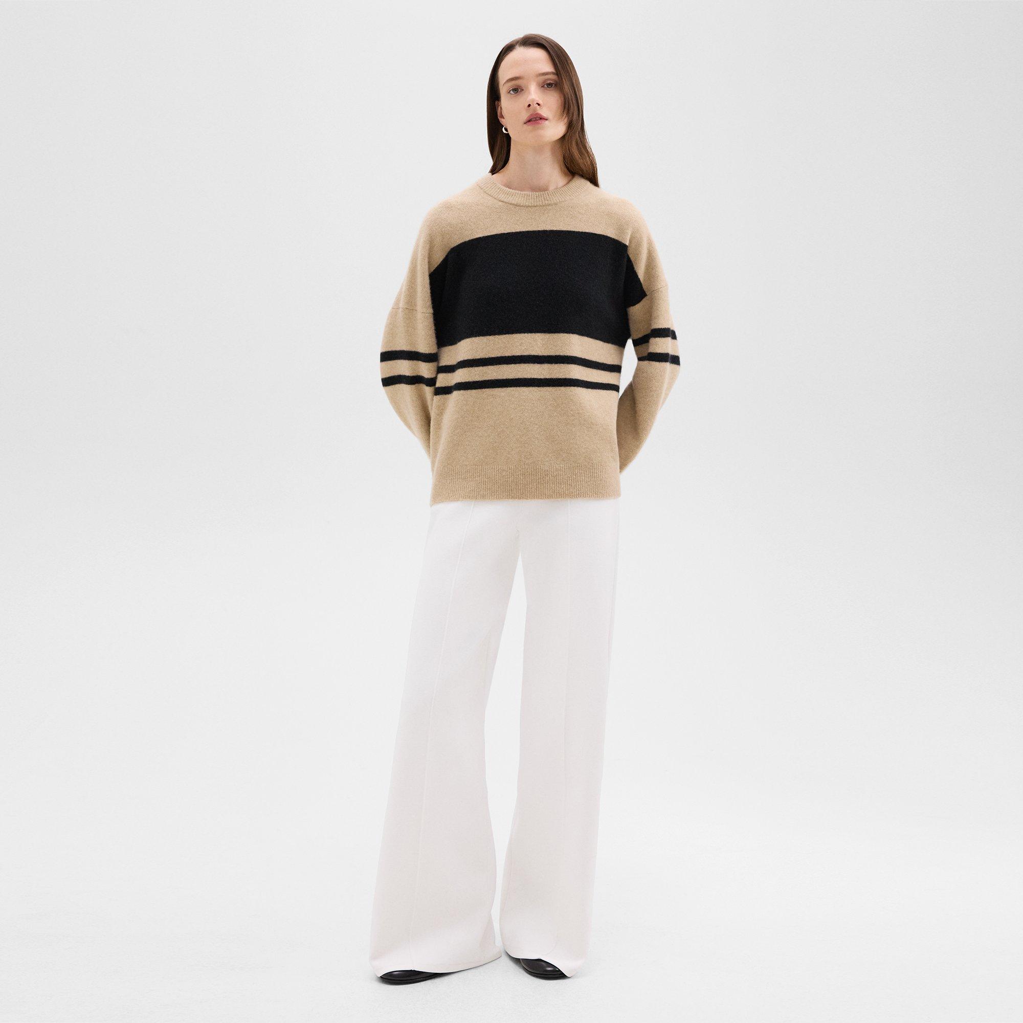 Colorblock Sweater in Astor Wool