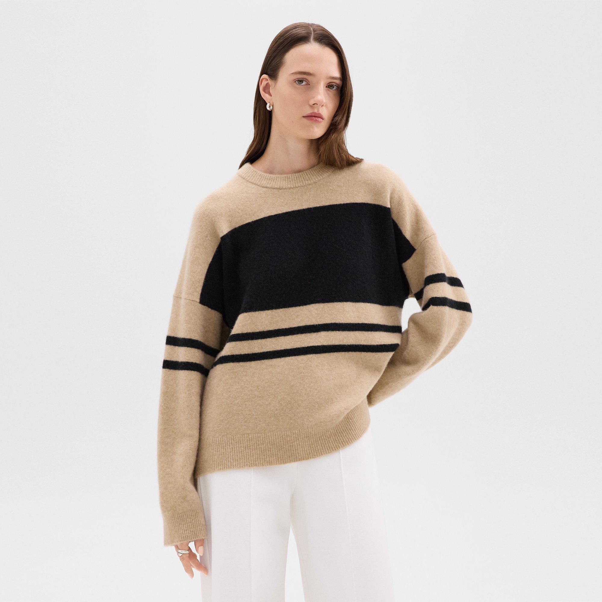 Colorblock Sweater in Astor Wool