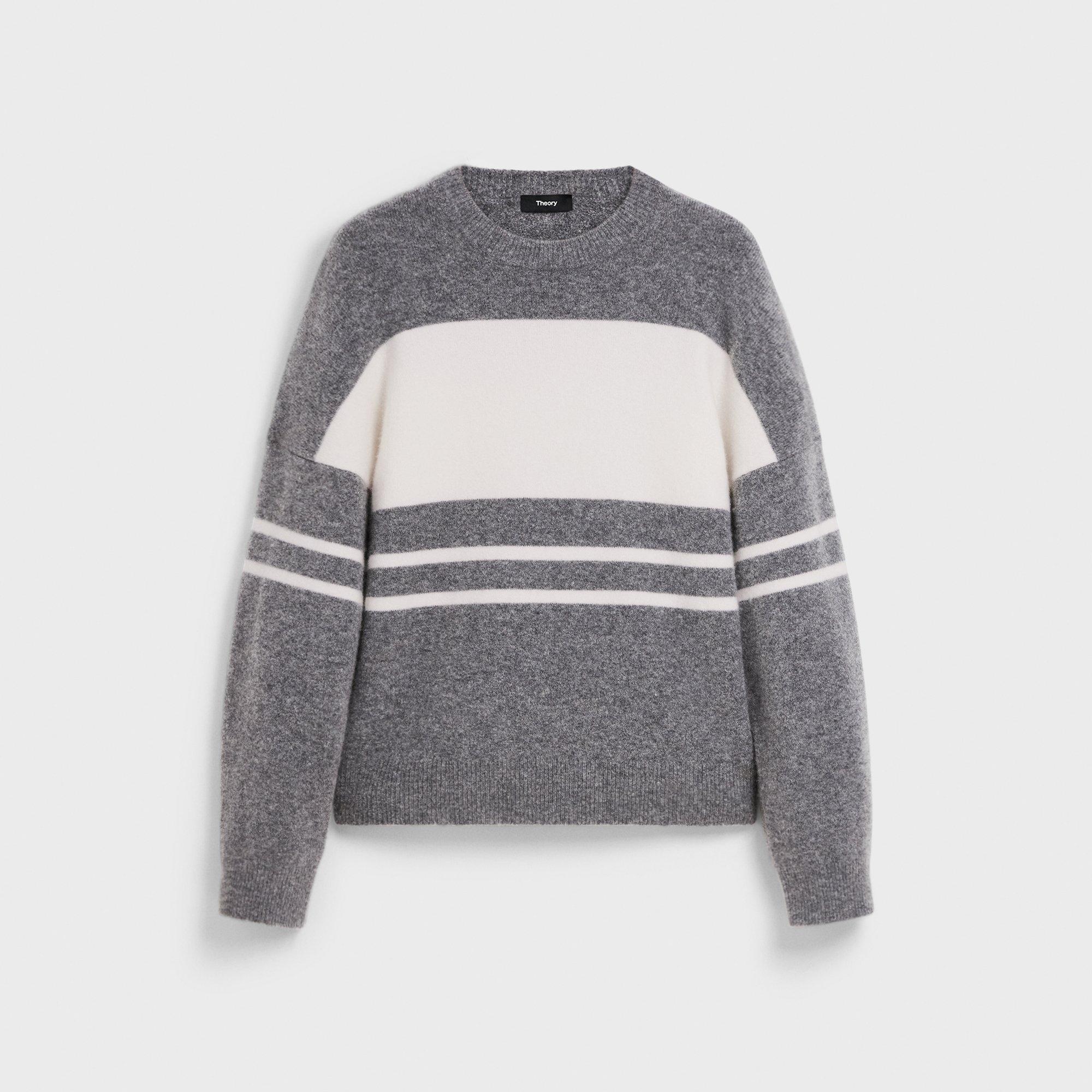 Colorblock Sweater in Astor Wool