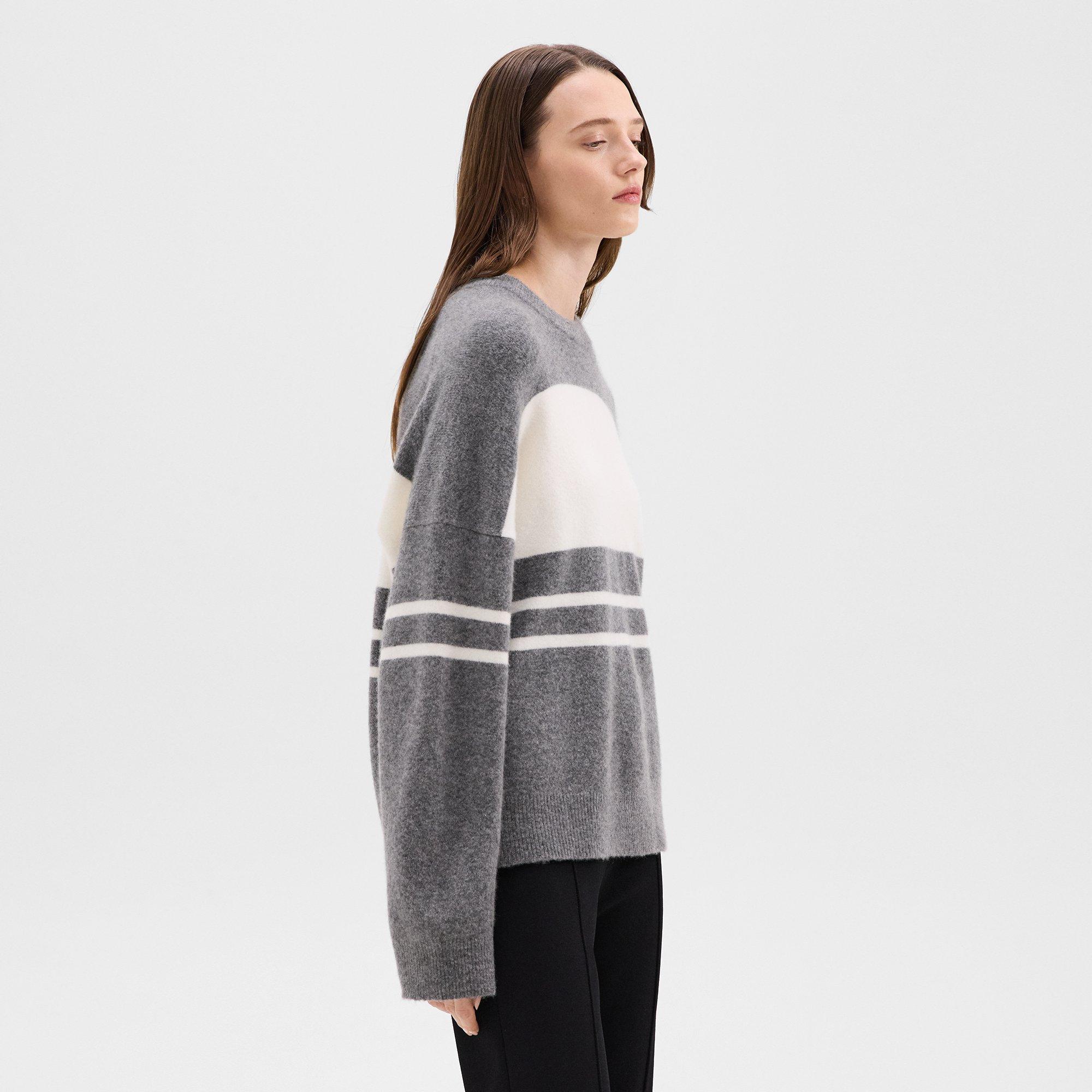 Colorblock Sweater in Astor Wool