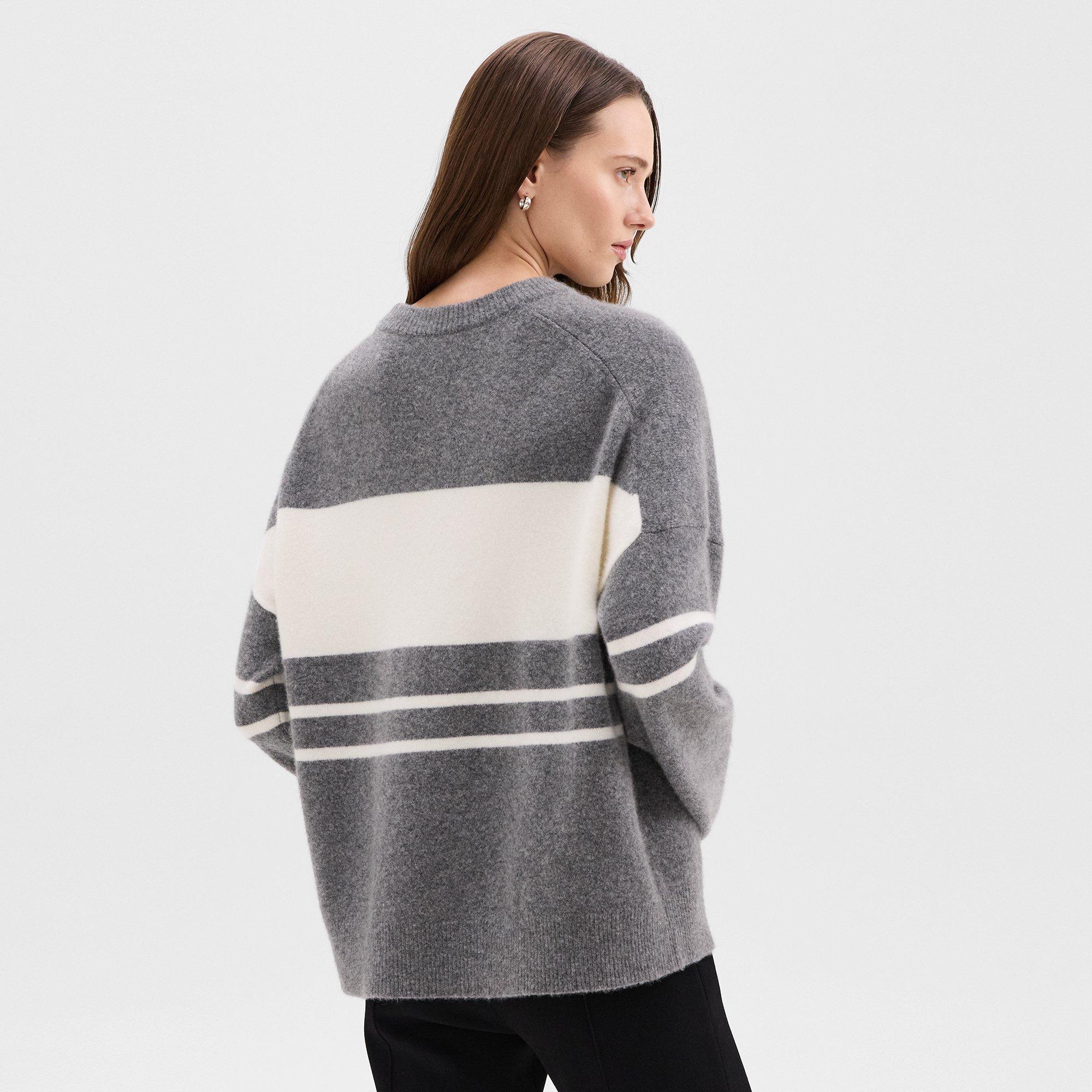 Colorblock Sweater in Astor Wool