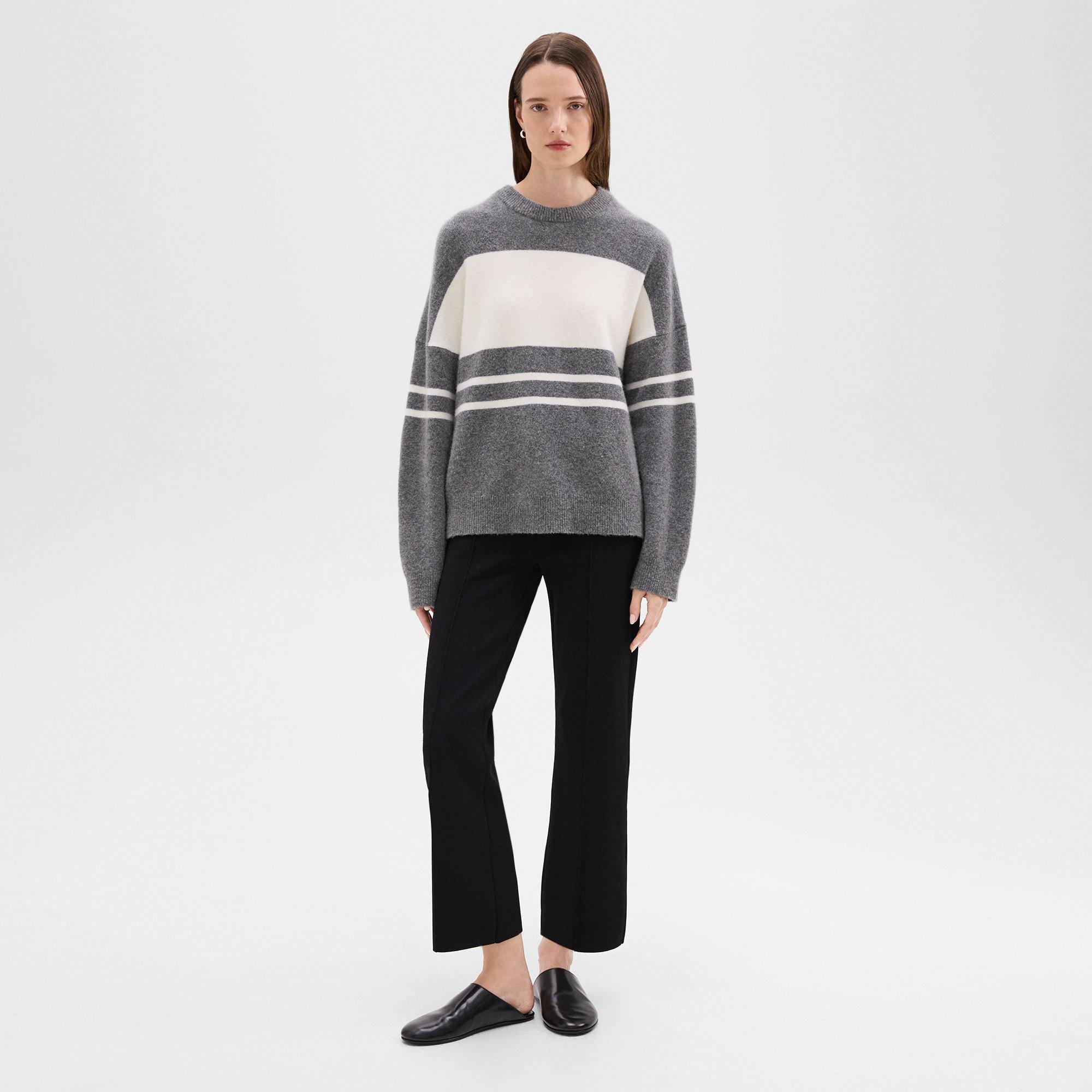 Colorblock Sweater in Astor Wool