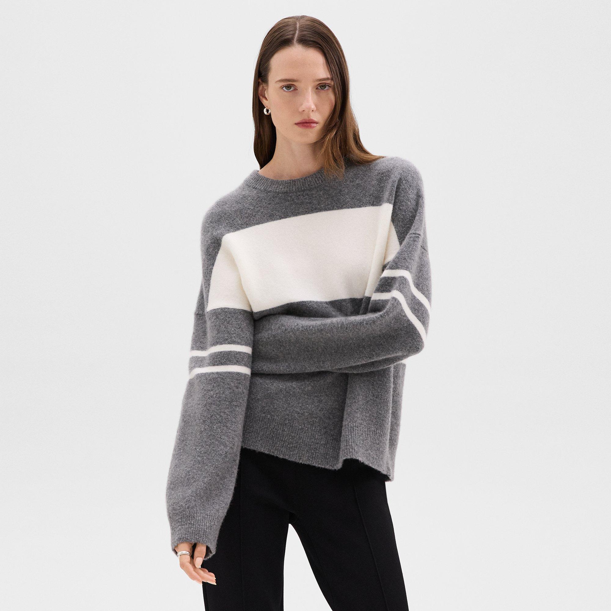 Colorblock Sweater in Astor Wool