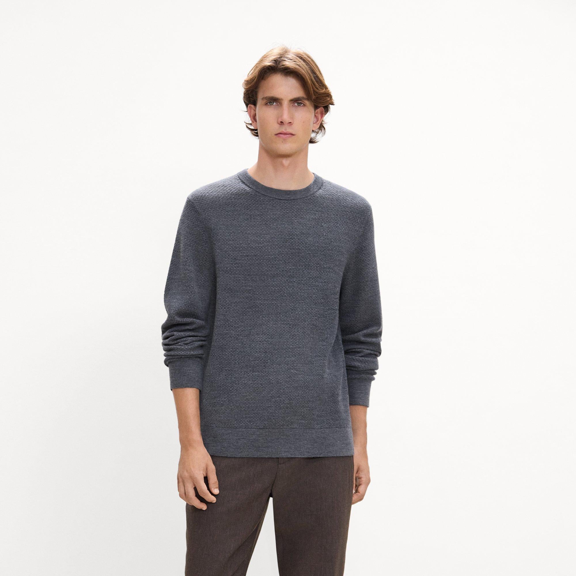 Maden Crewneck Sweater in Merino Wool