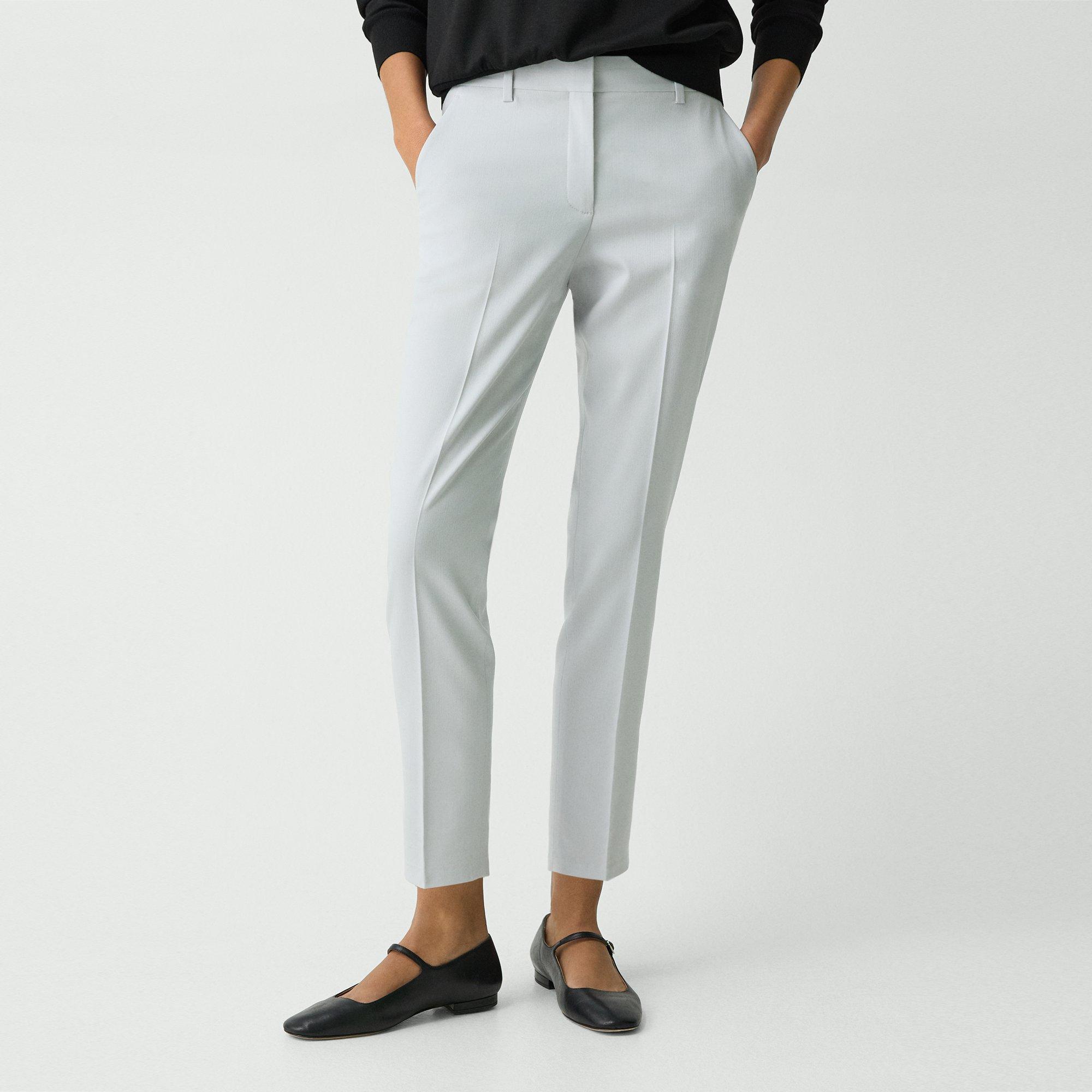 Treeca Pant in Wool Gabardine