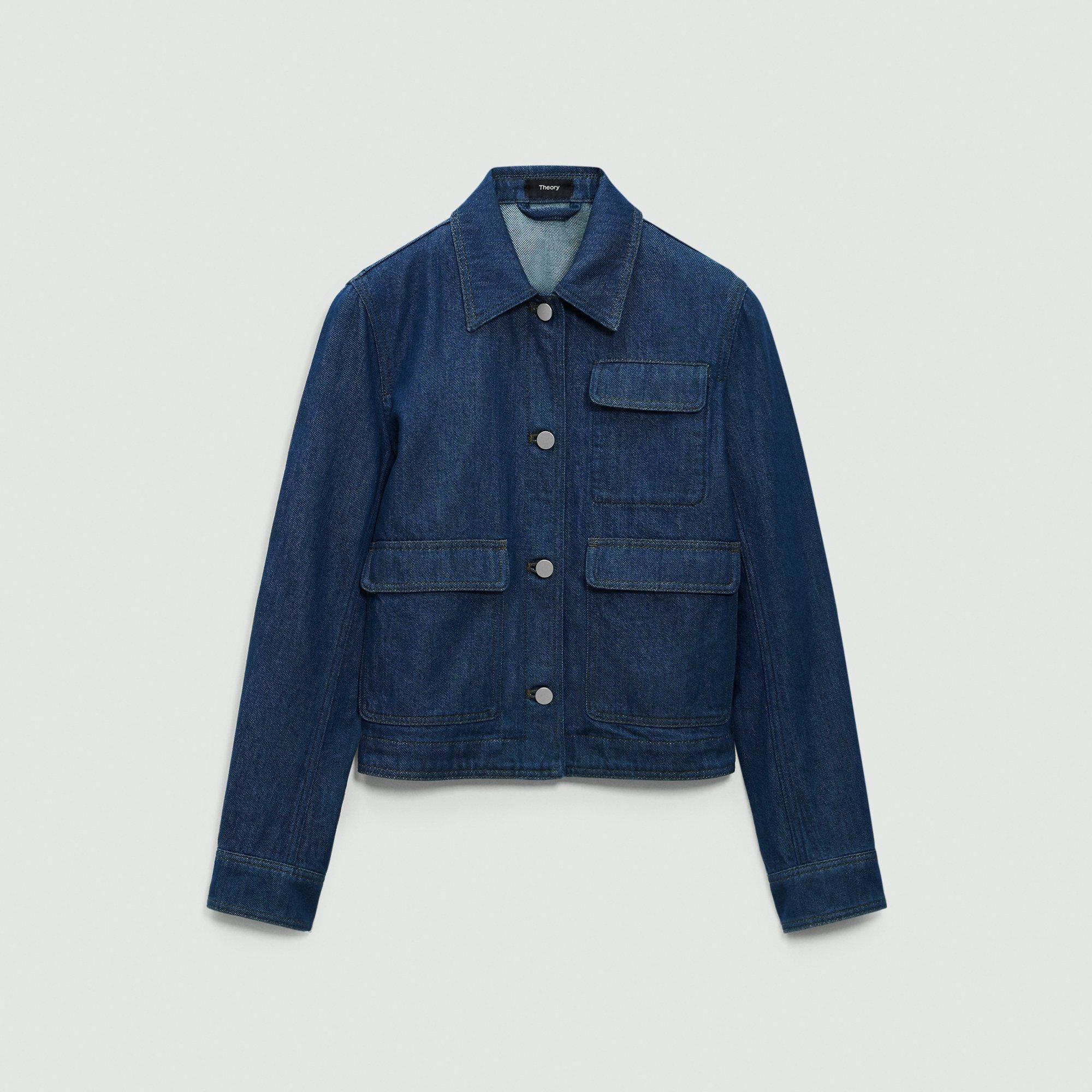 Veste décontractée en denim