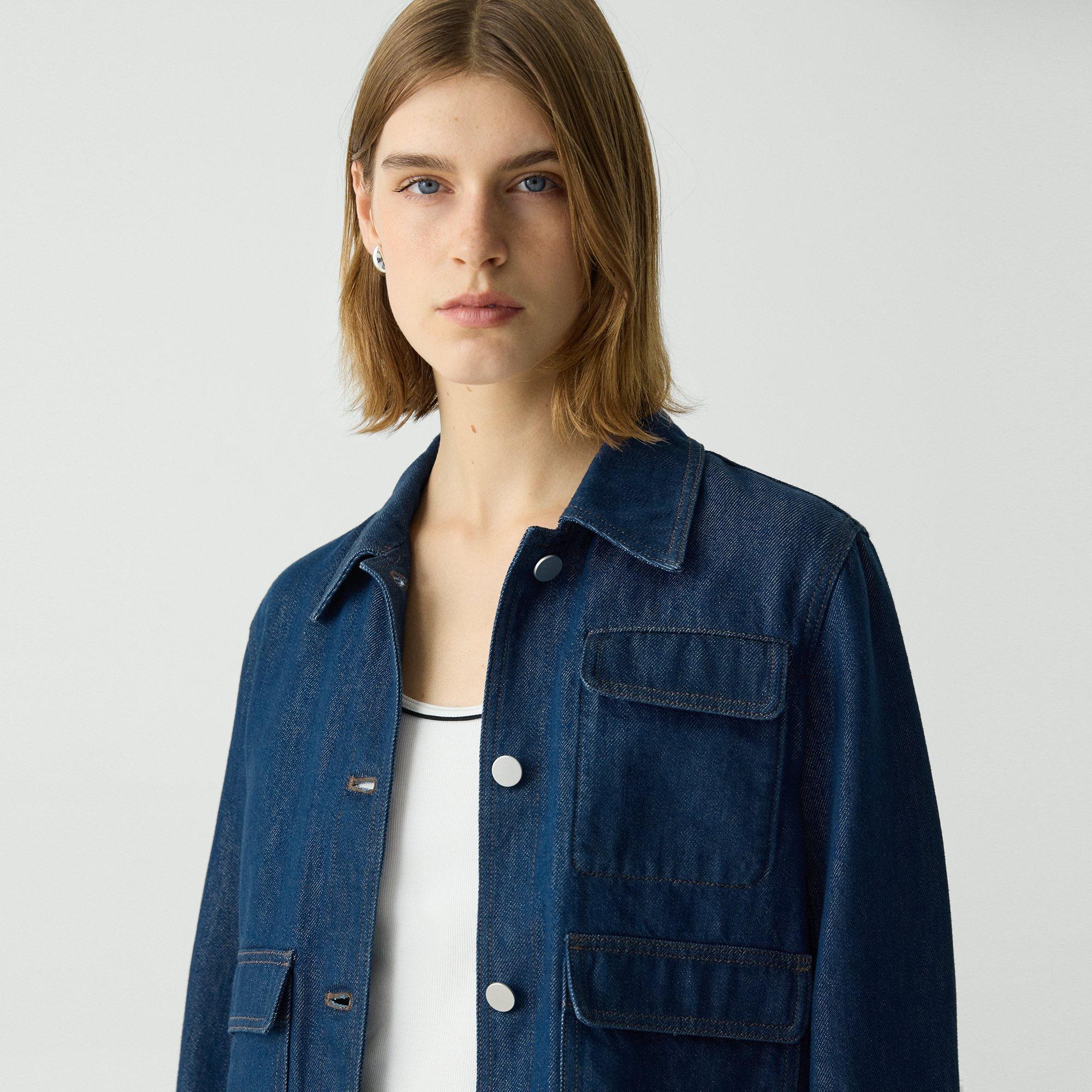 Veste décontractée en denim