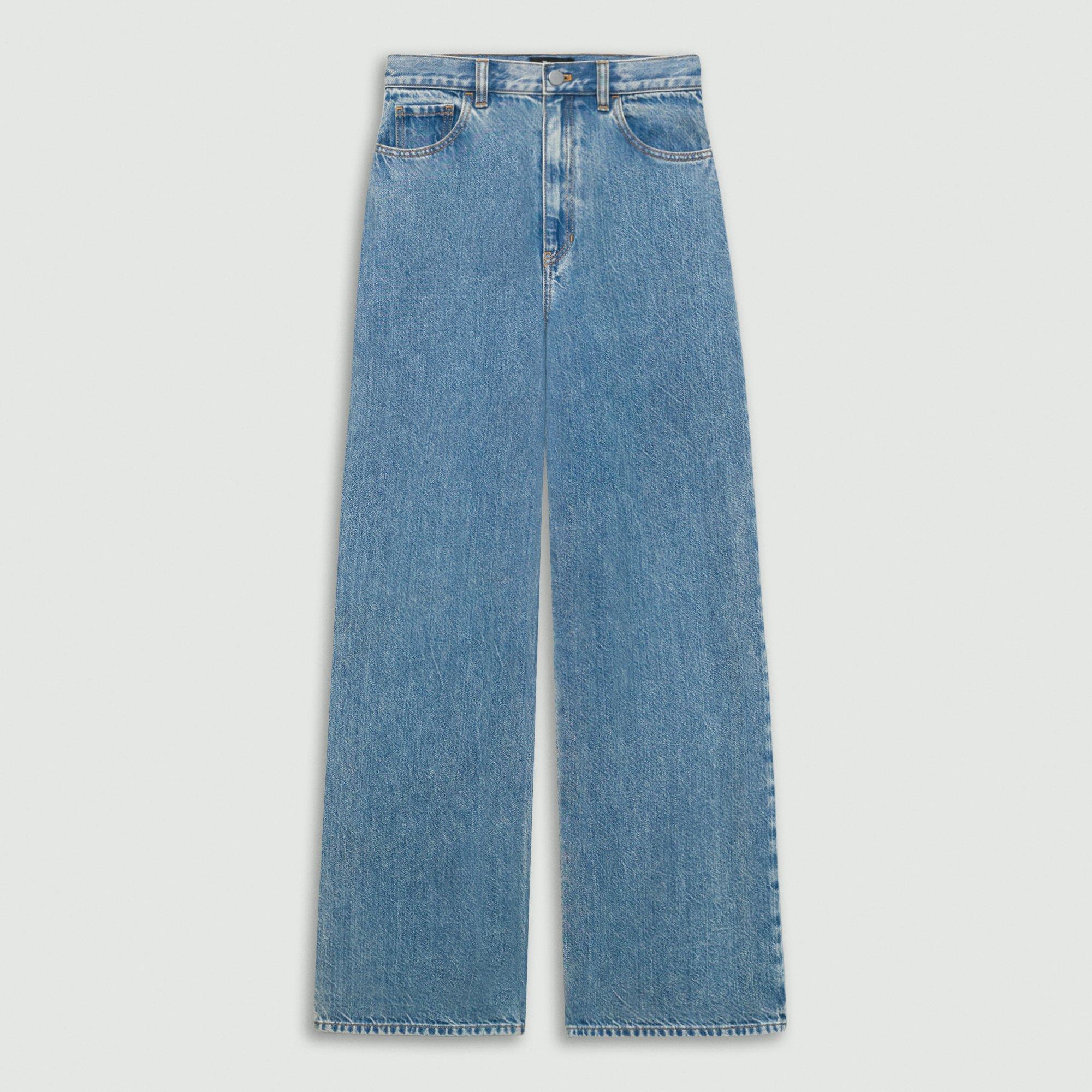 デニム・ジーパン Theory FW25 'High-Waisted Wide-Leg' jeans (P0104213 G8H) Relaxed Denim High-Waisted Wide-Leg Pant | Theory