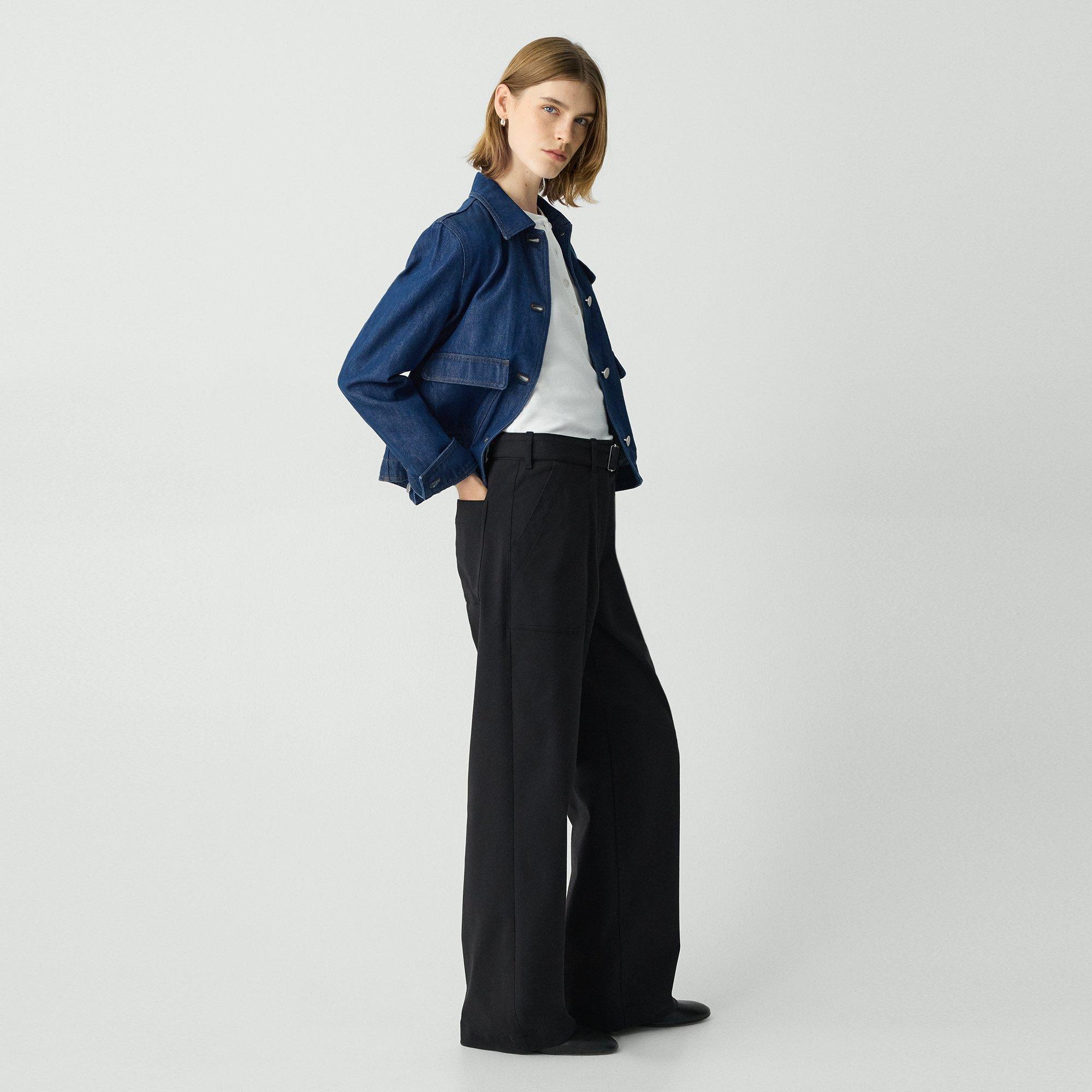 Utility Wide-Leg Pant in Neoteric Twill