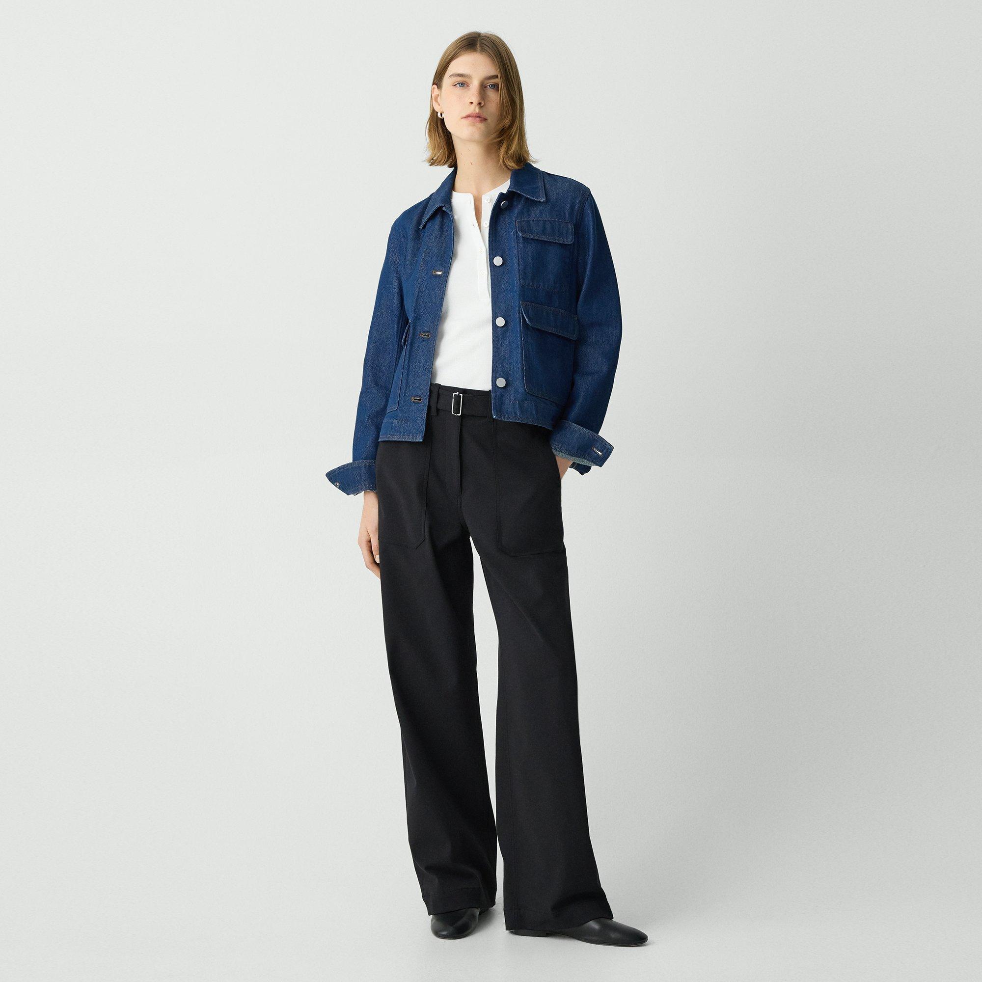 Utility Wide-Leg Pant in Neoteric Twill