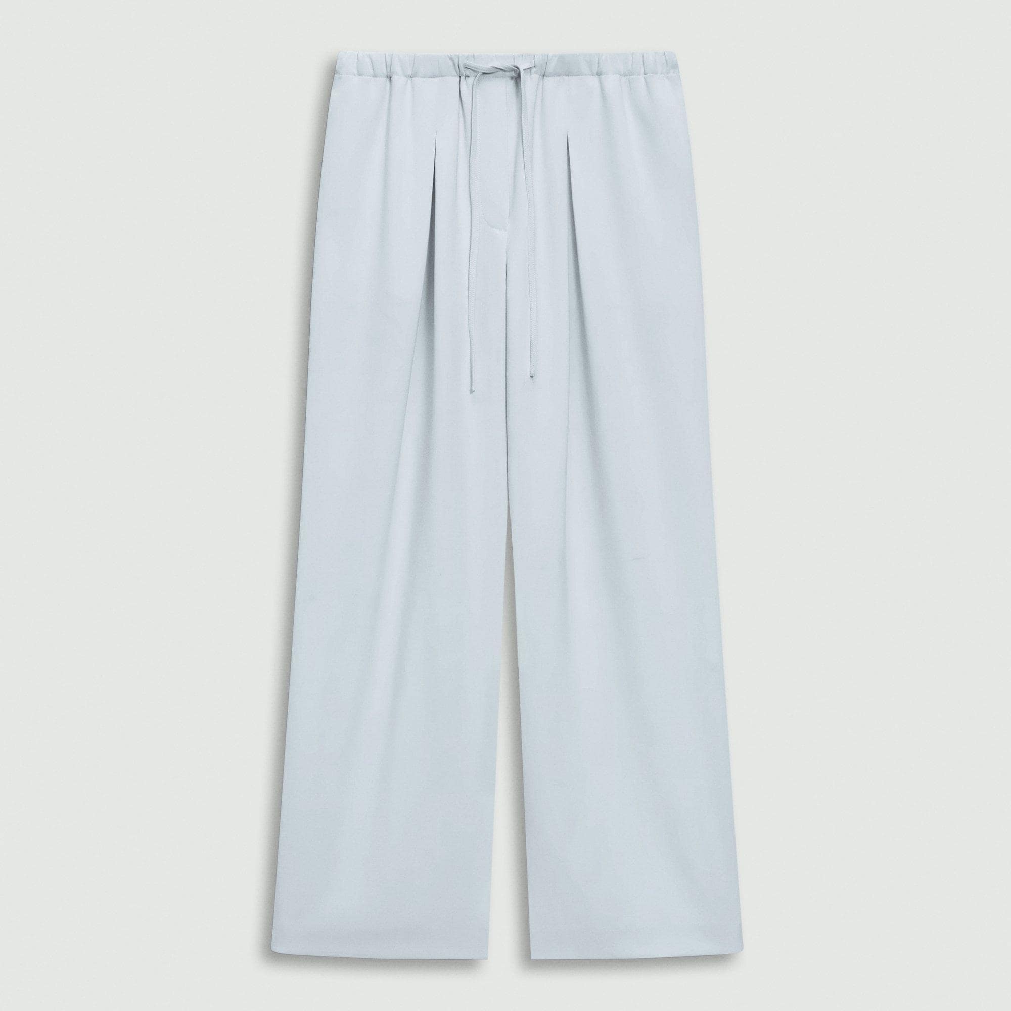 Pleated Pull-On Pant in Admiral Crepe