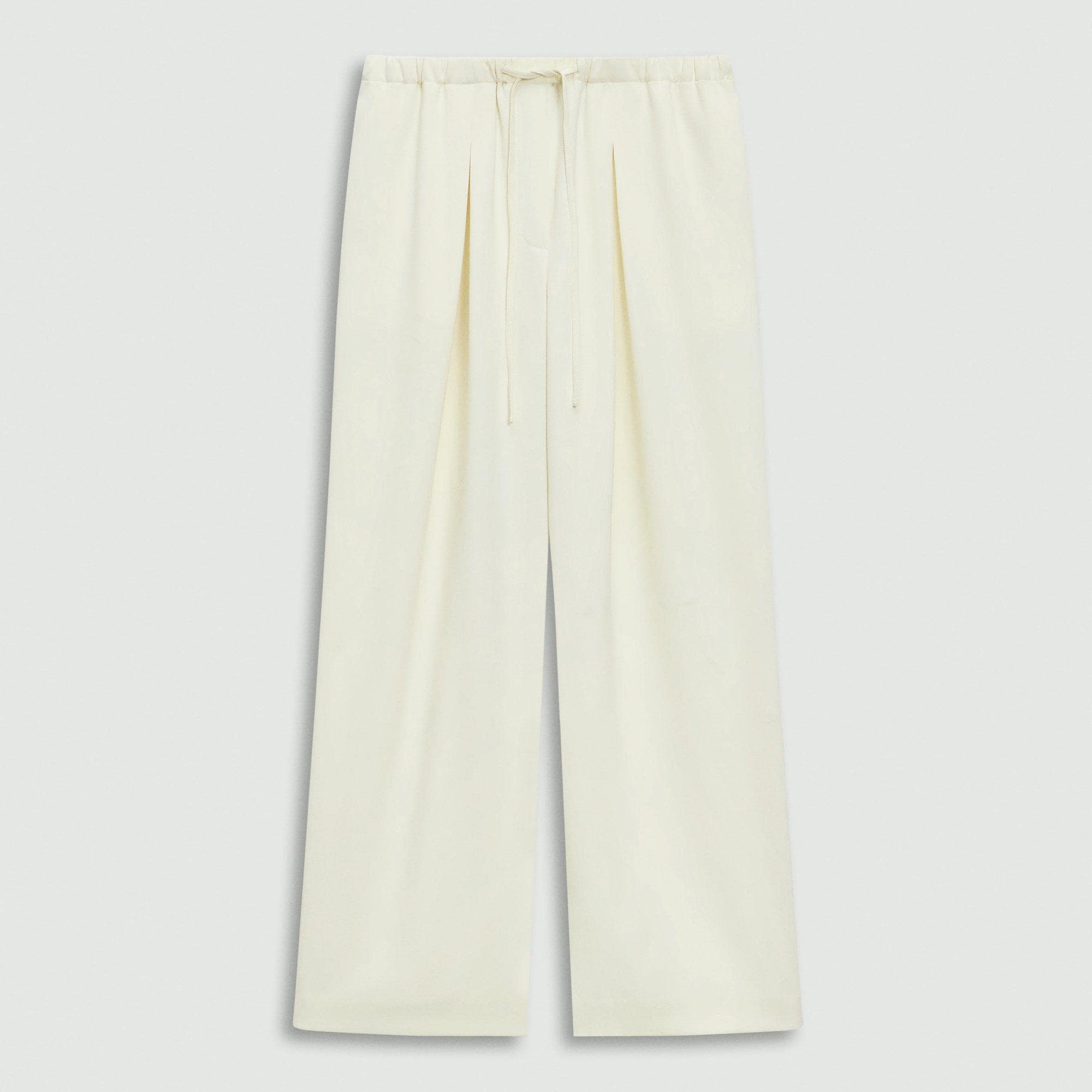 Pleated Pull-On Pant in Admiral Crepe