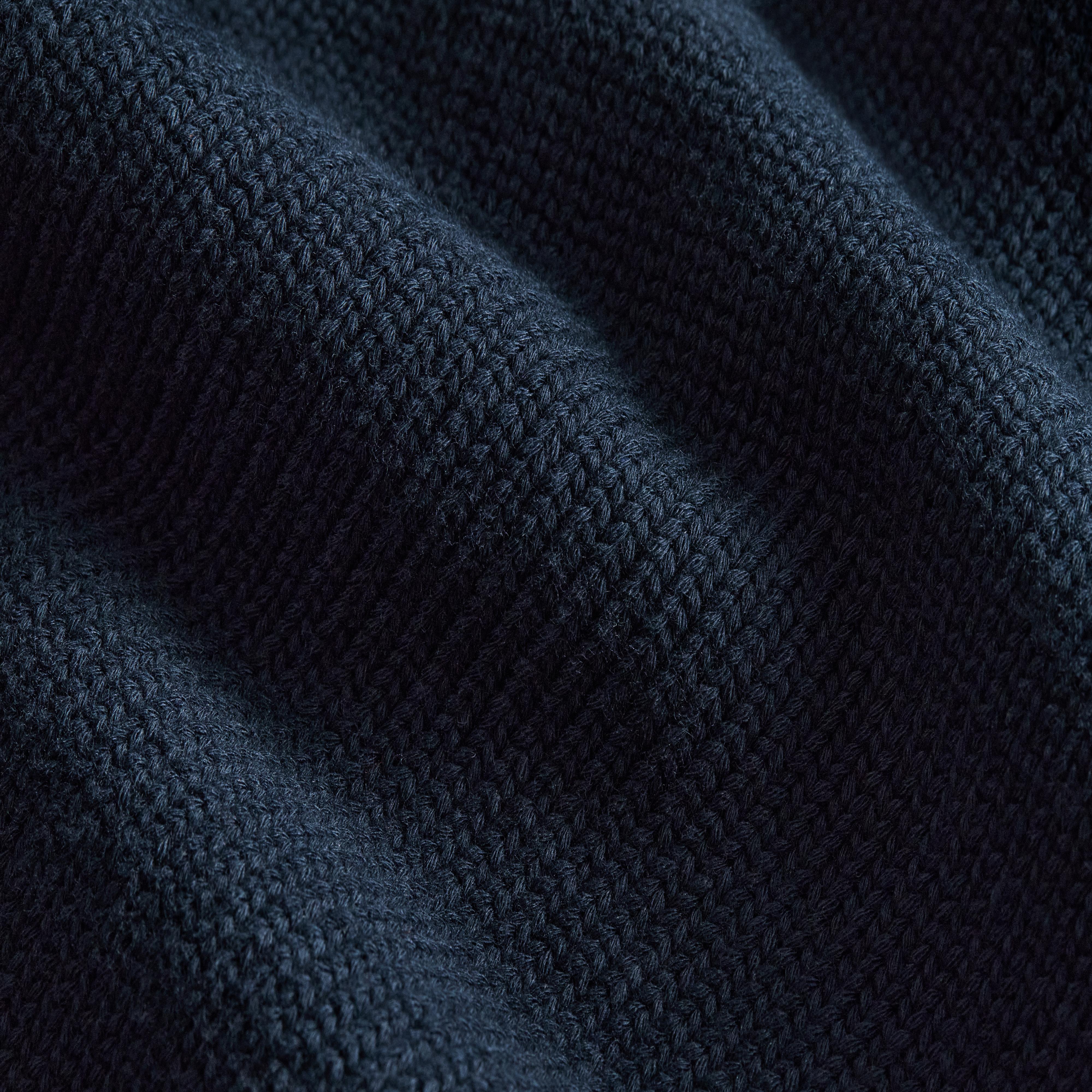 Zip-Up Vest in Rounded Cotton