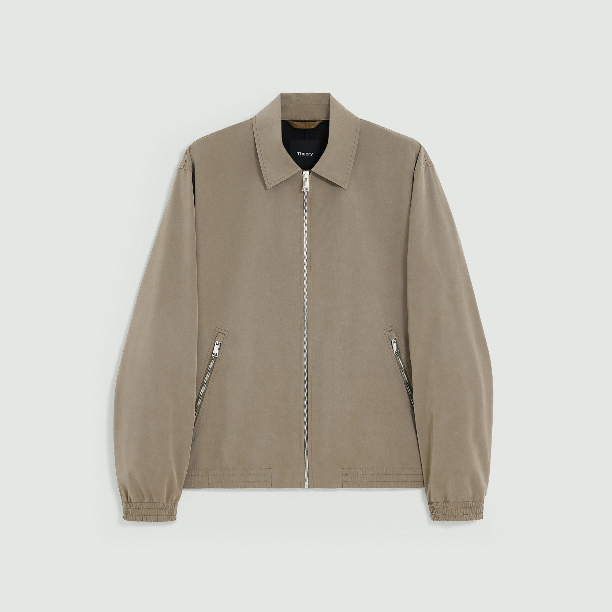 Foundation Twill Blouson Zip Jacket | Theory
