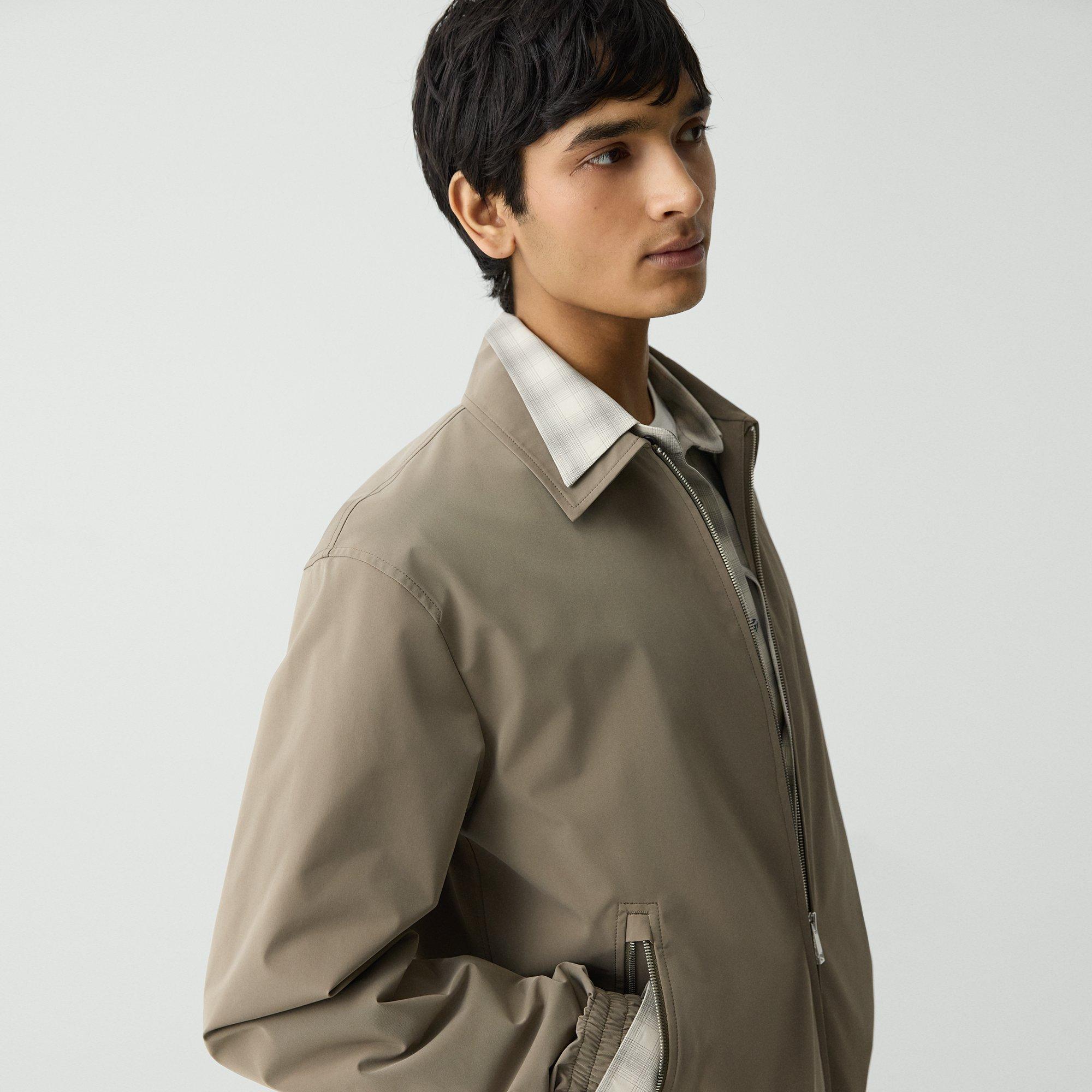 Blouson Zip Jacket in Foundation Twill