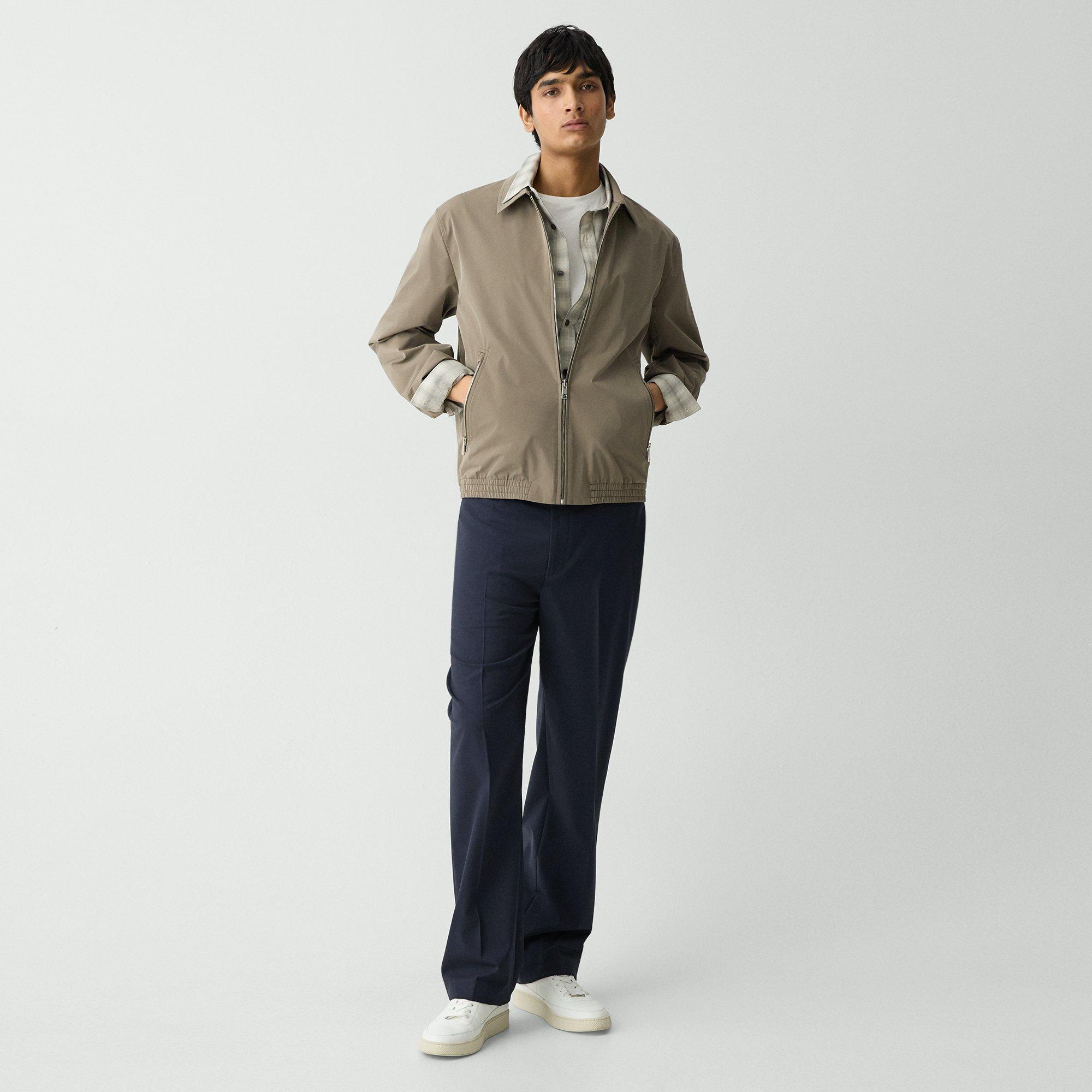 Blouson Zip Jacket in Foundation Twill