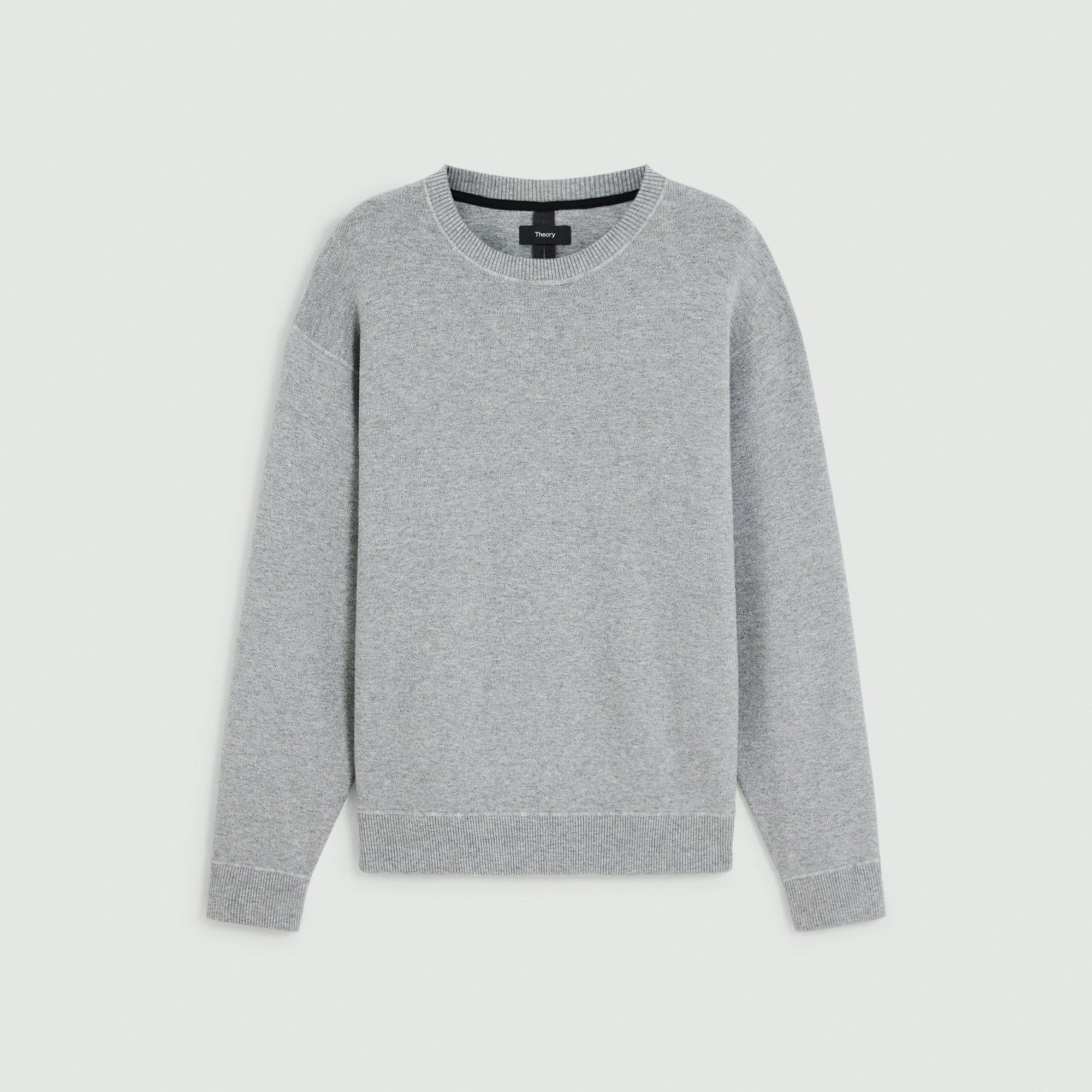 Relaxed Crewneck Sweatshirt in Light Bilen