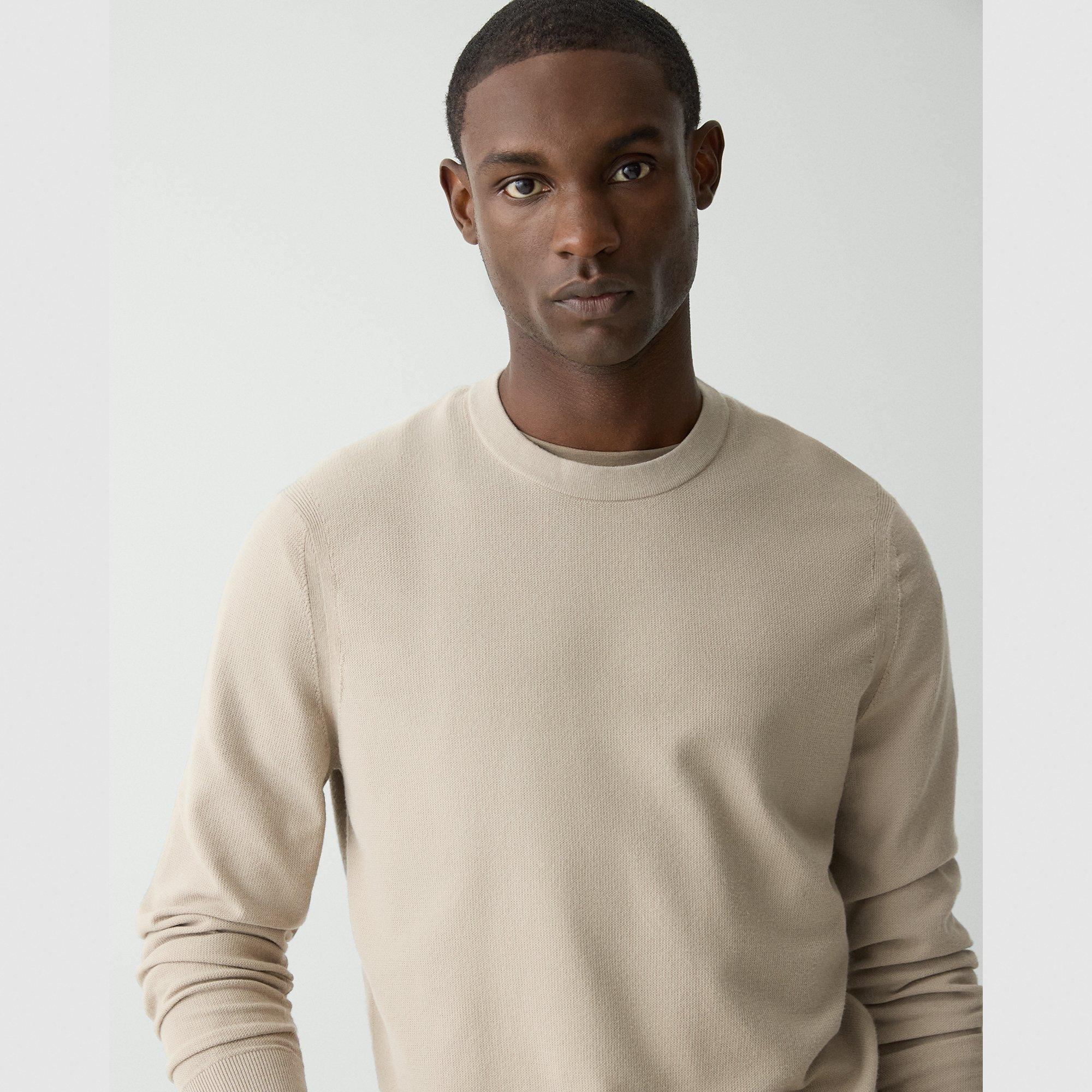 Riland Crewneck Sweater in Light Bilen