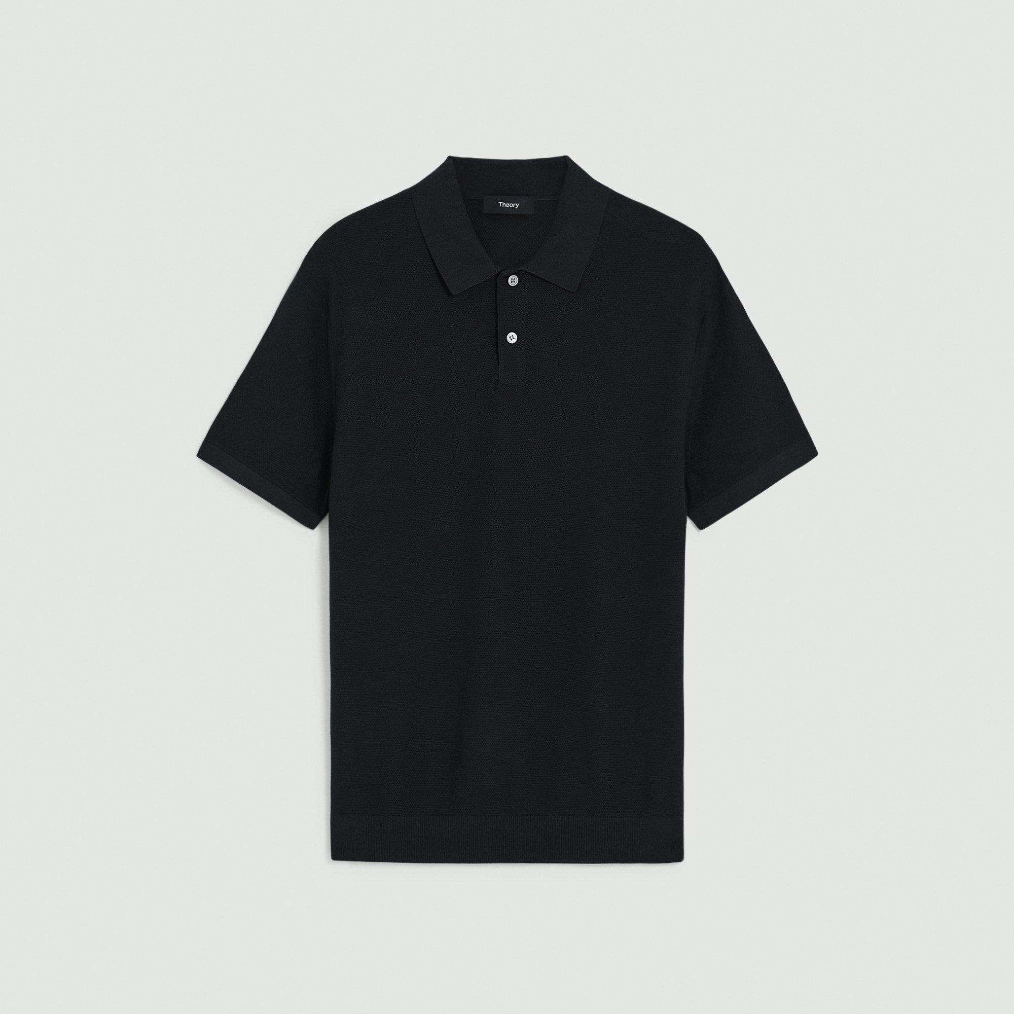 トップス 25ss Theory Light Bilen FZ Mockneck Light Bilen Goris Polo Shirt | Theory
