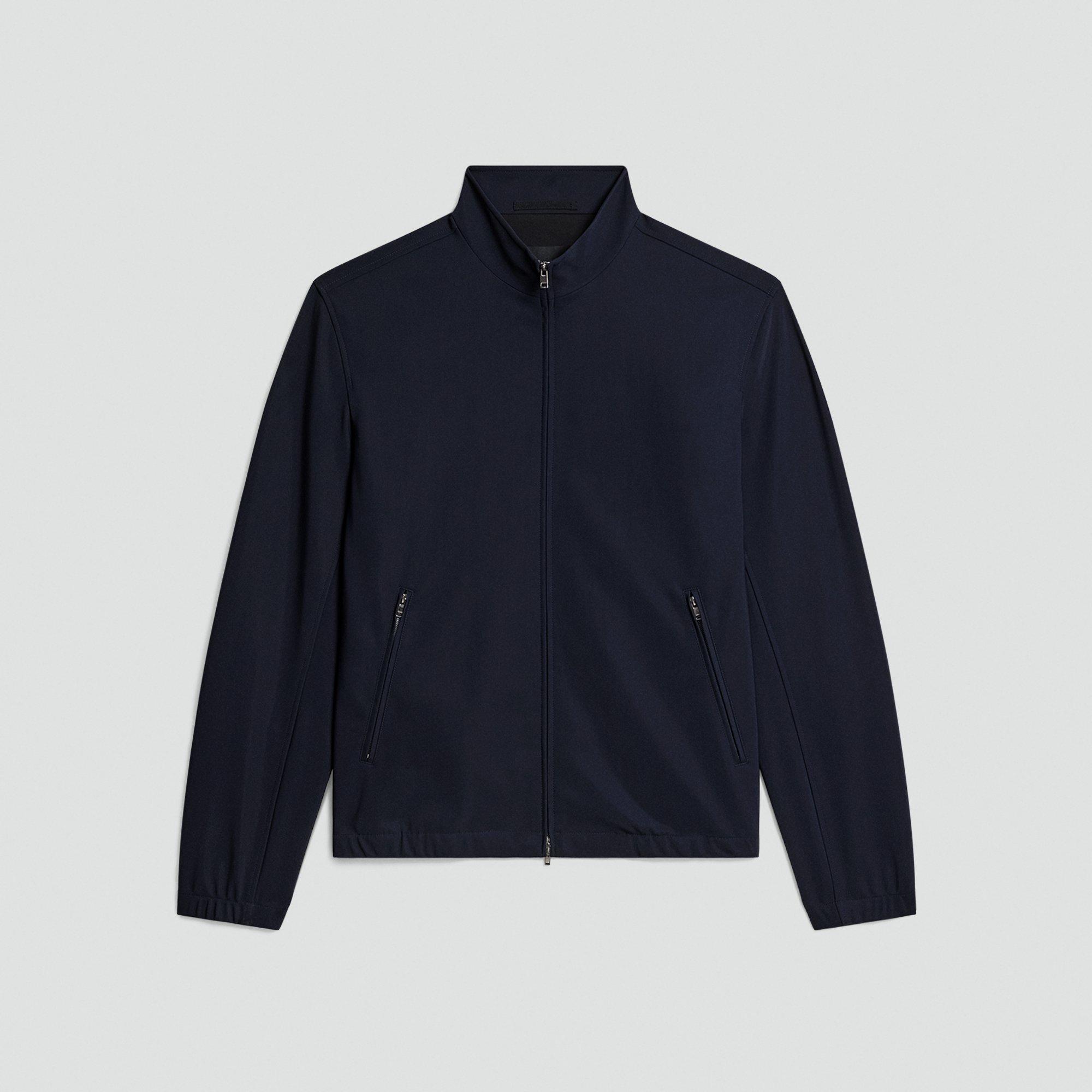 Straight Zip Jacket in Precision Ponte from Theory - $395