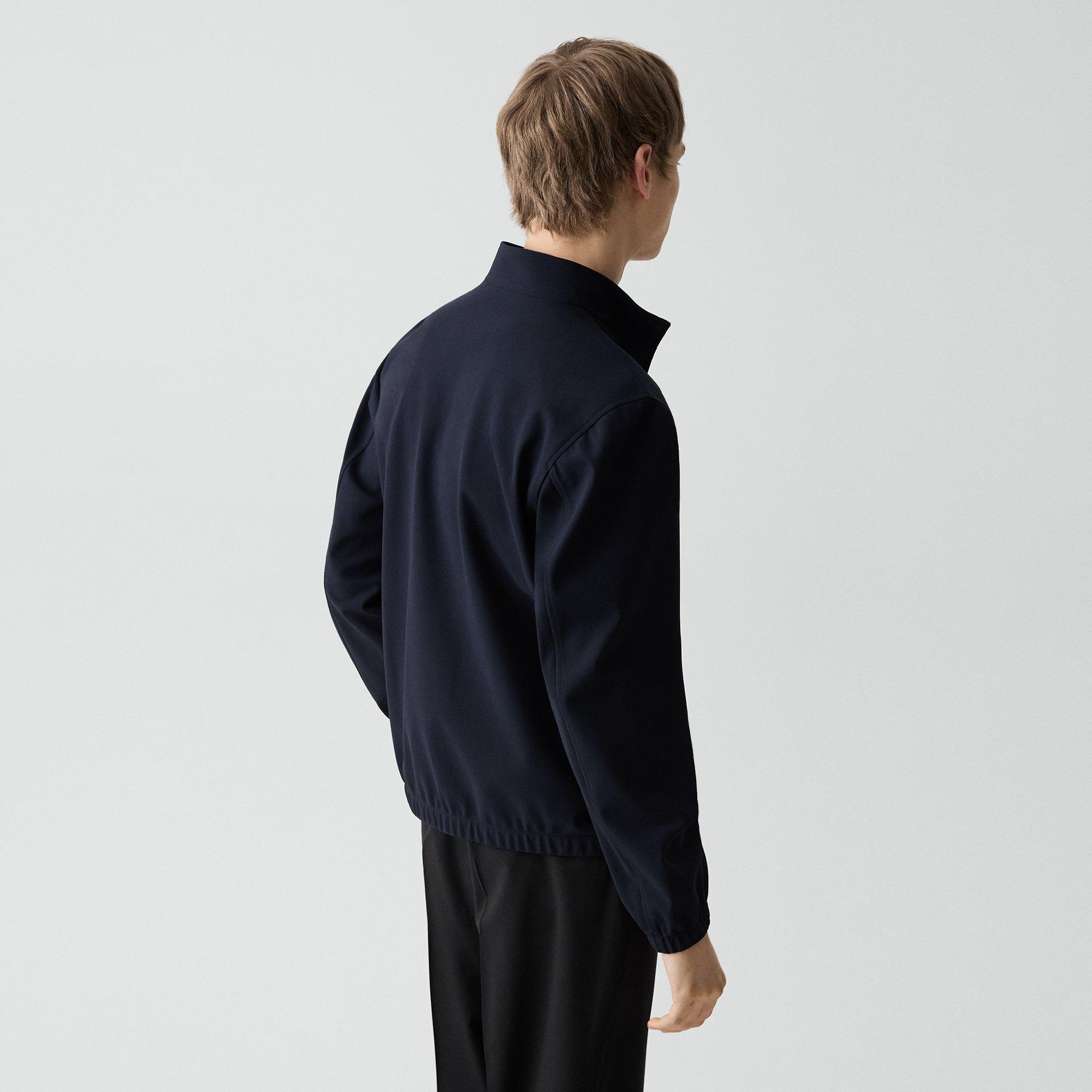 Straight Zip Jacket in Precision Ponte