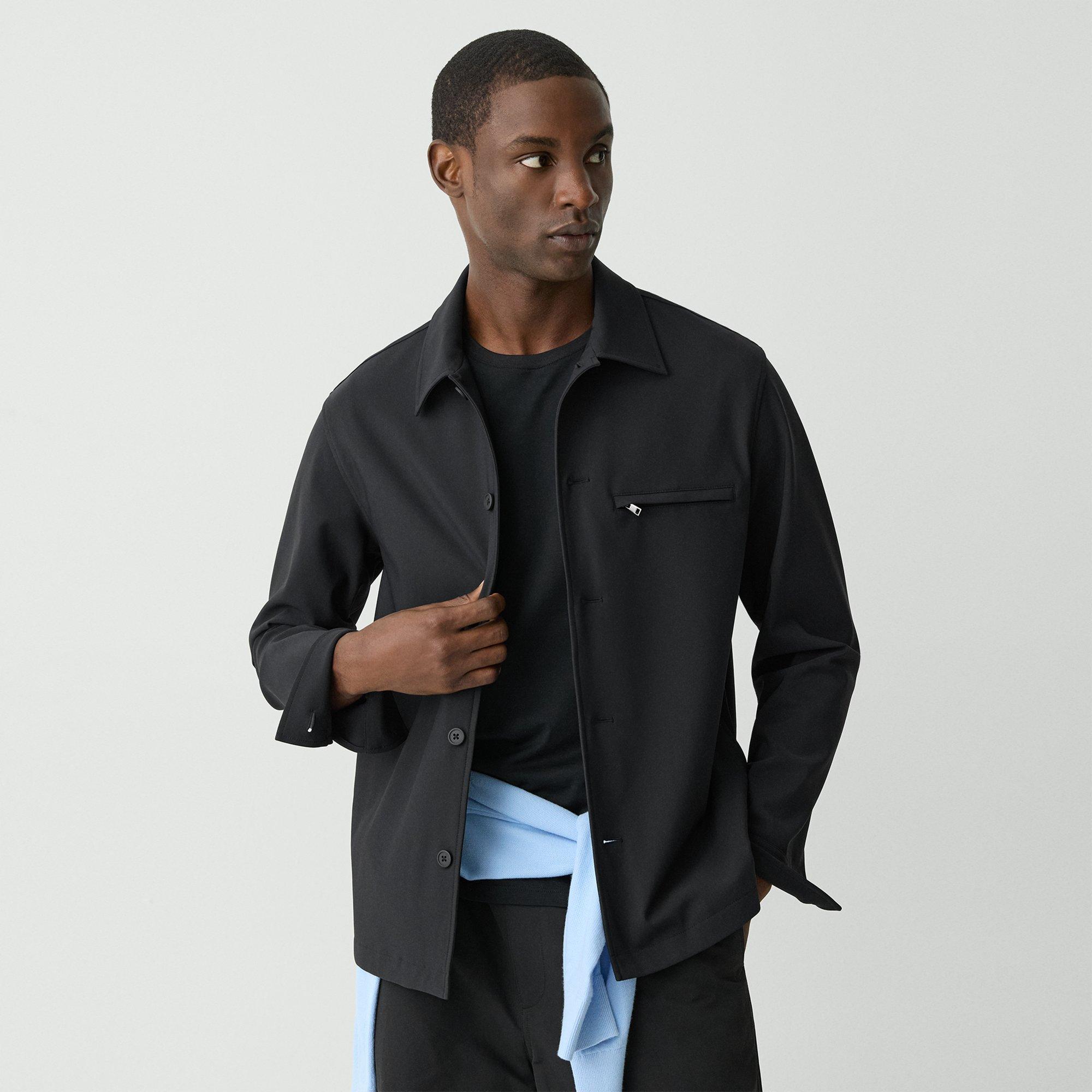 Overshirt in Precision Ponte