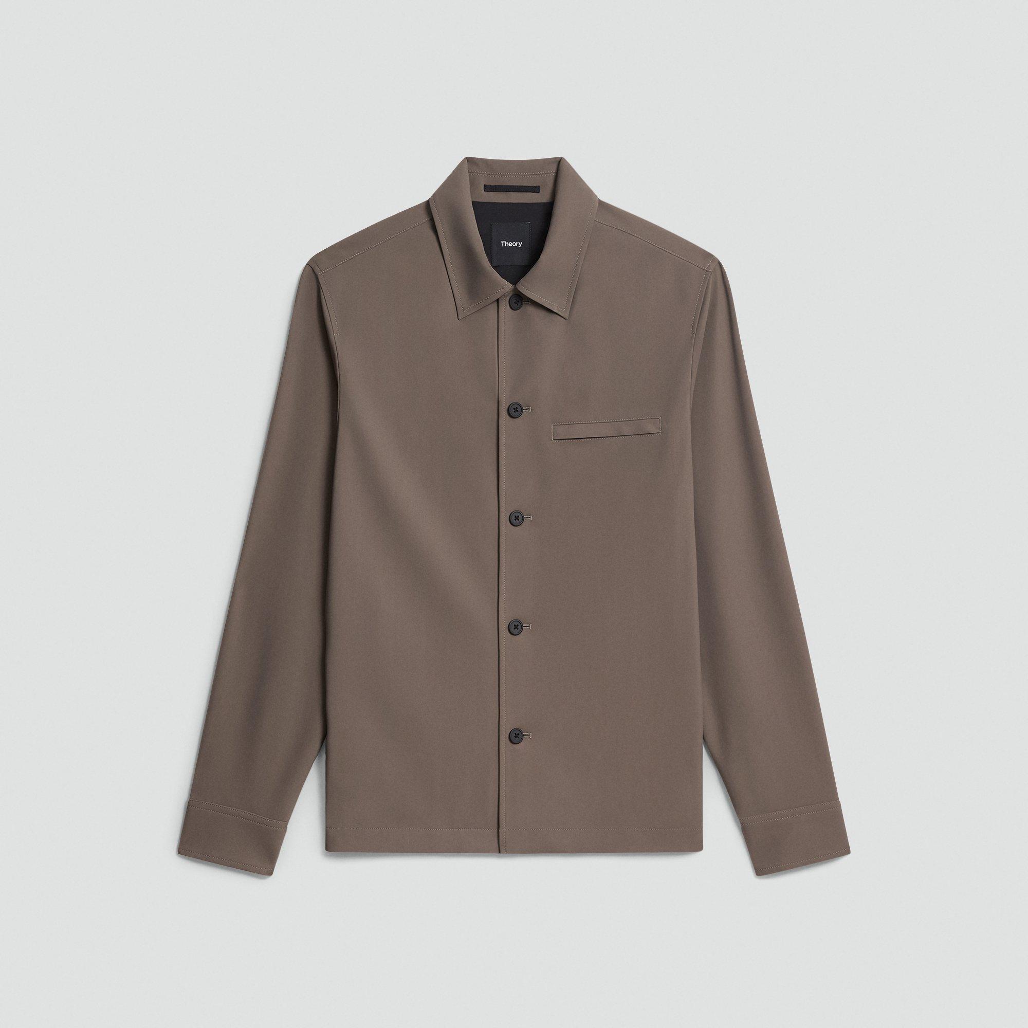 Overshirt in Precision Ponte