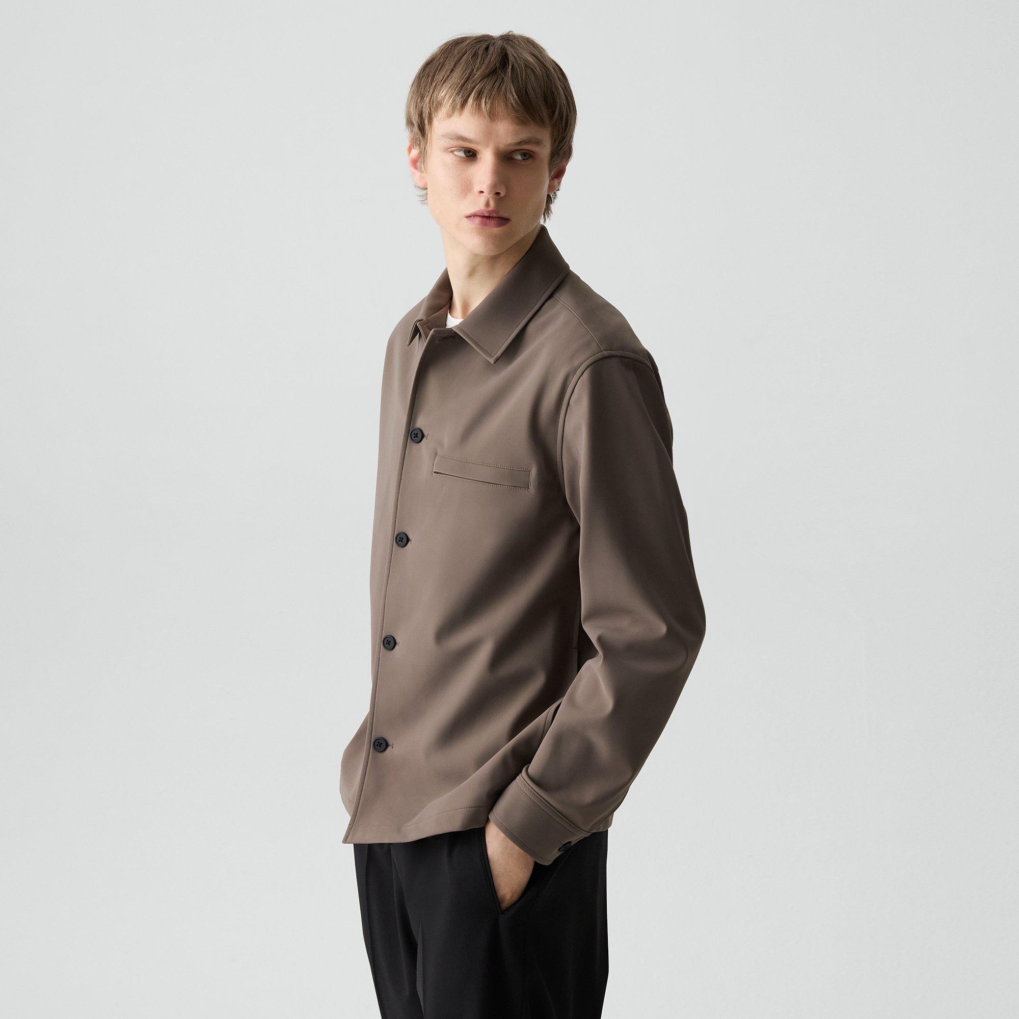 Overshirt in Precision Ponte