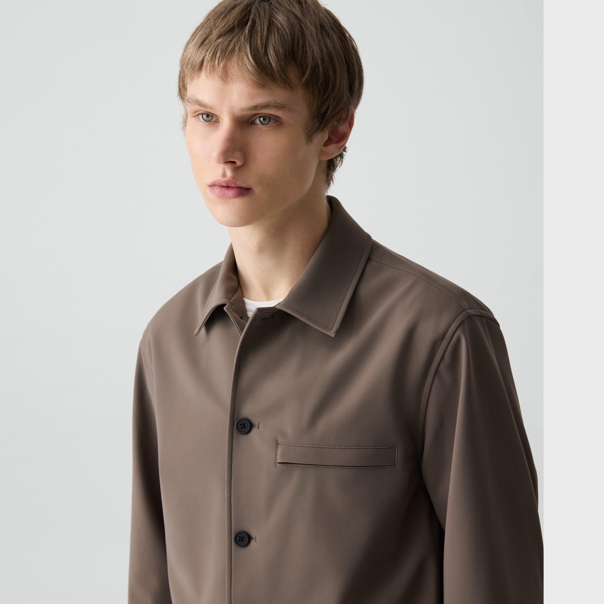 Overshirt in Precision Ponte