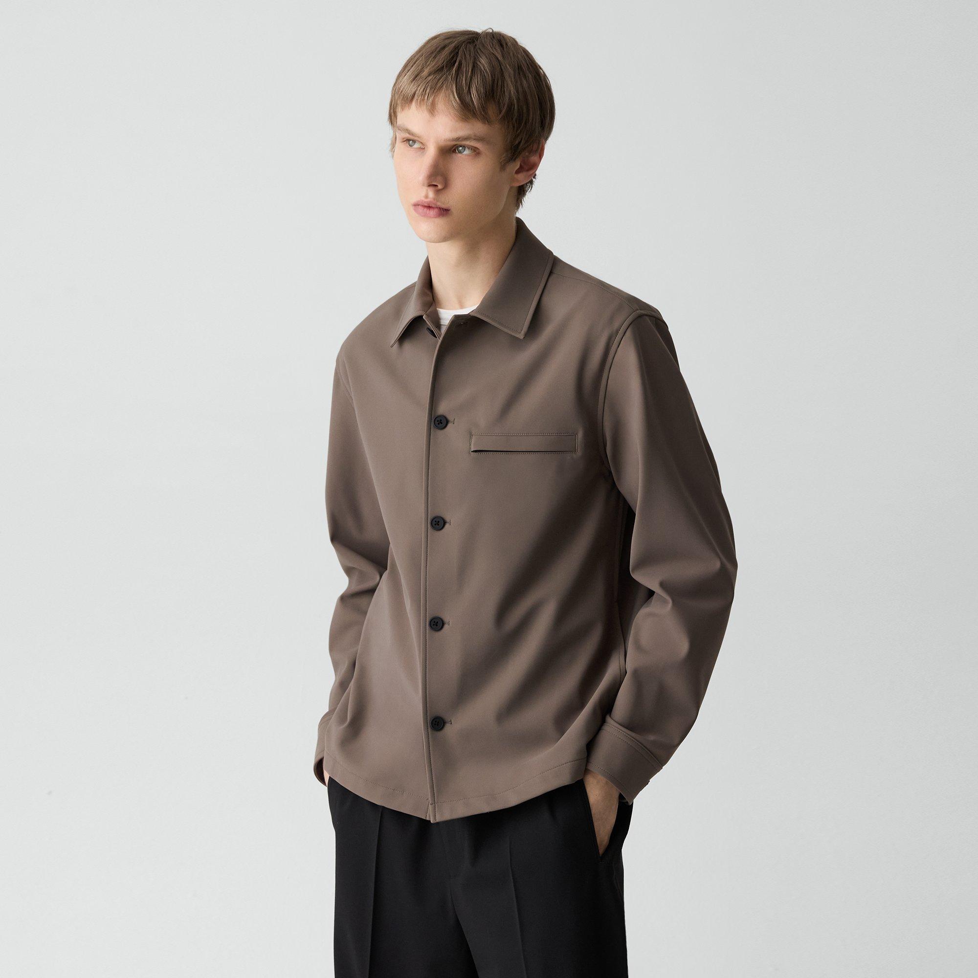 Overshirt in Precision Ponte