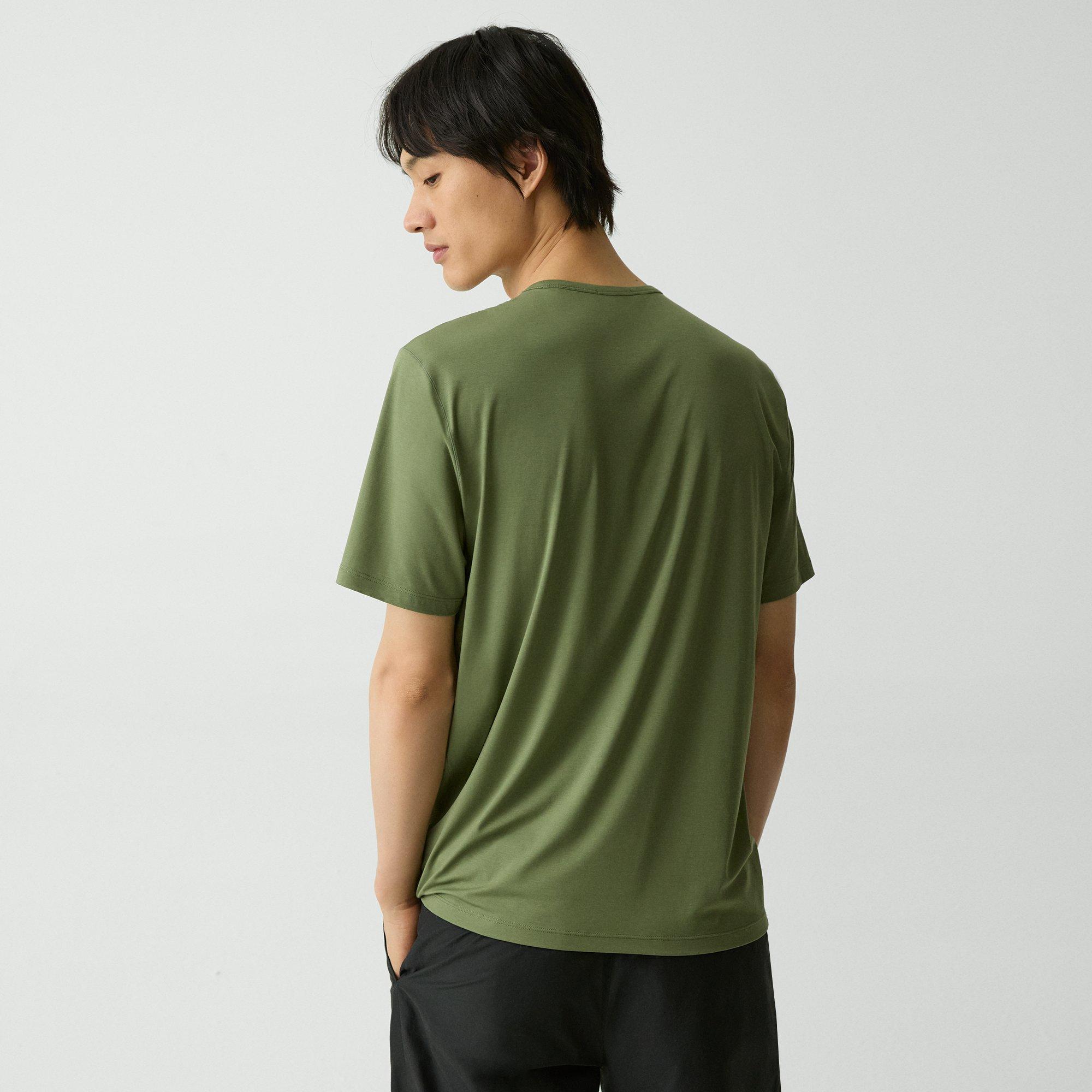 Crewneck Tee in Perform Jersey