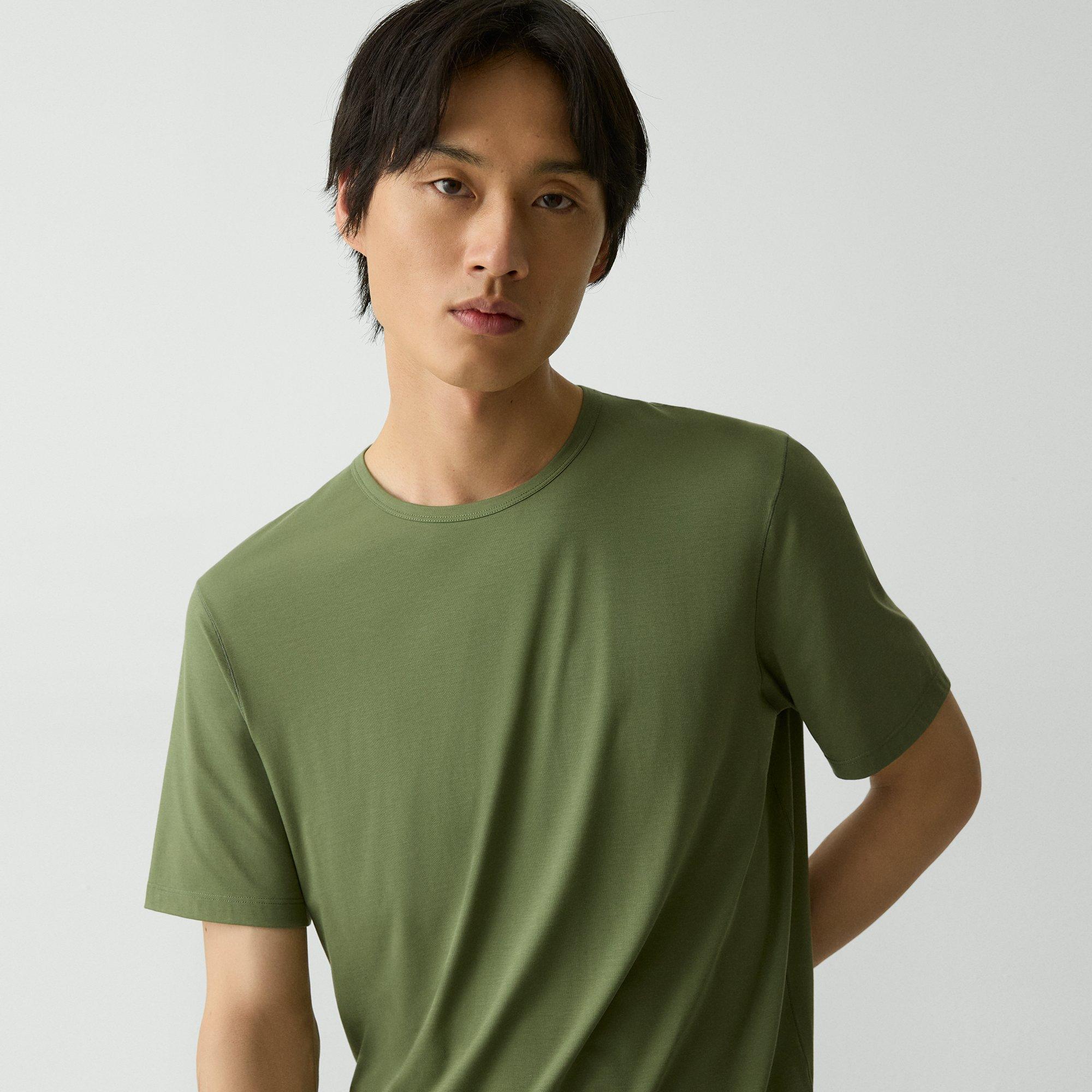 Crewneck Tee in Perform Jersey