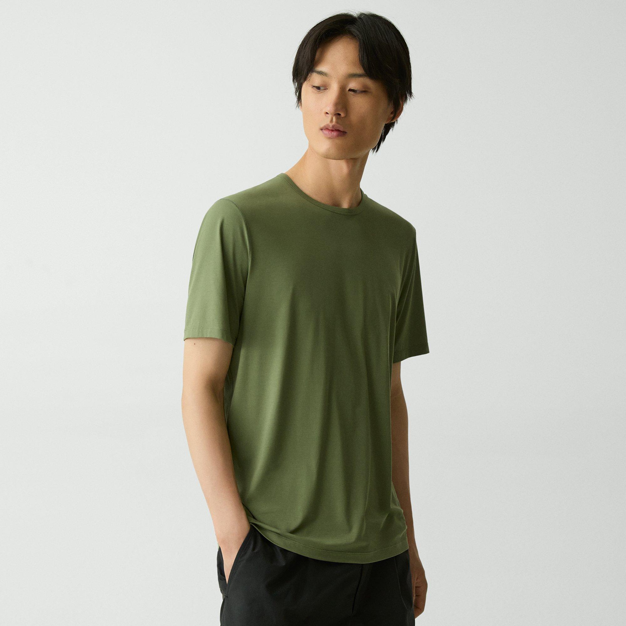 Crewneck Tee in Perform Jersey