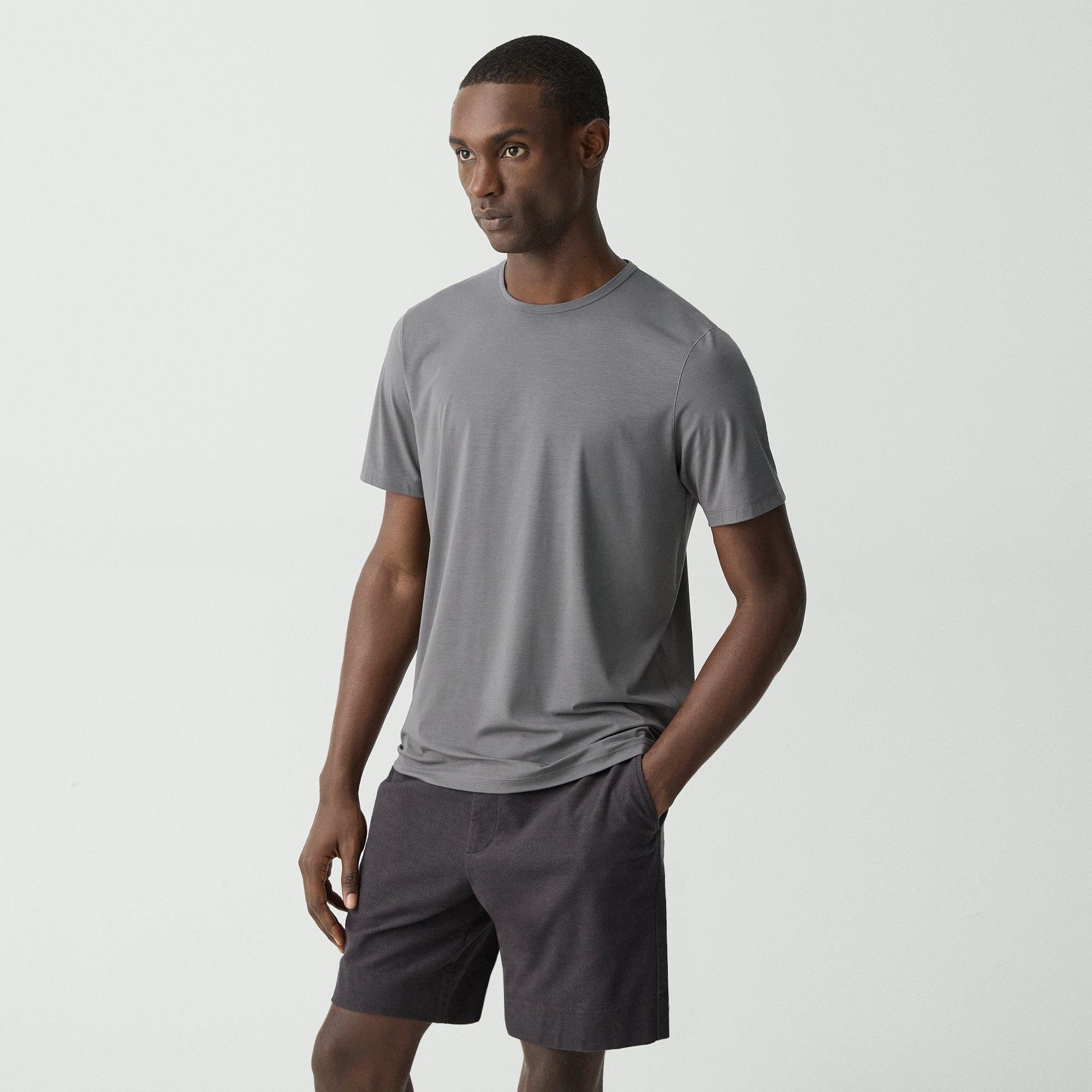 Crewneck Tee in Perform Jersey