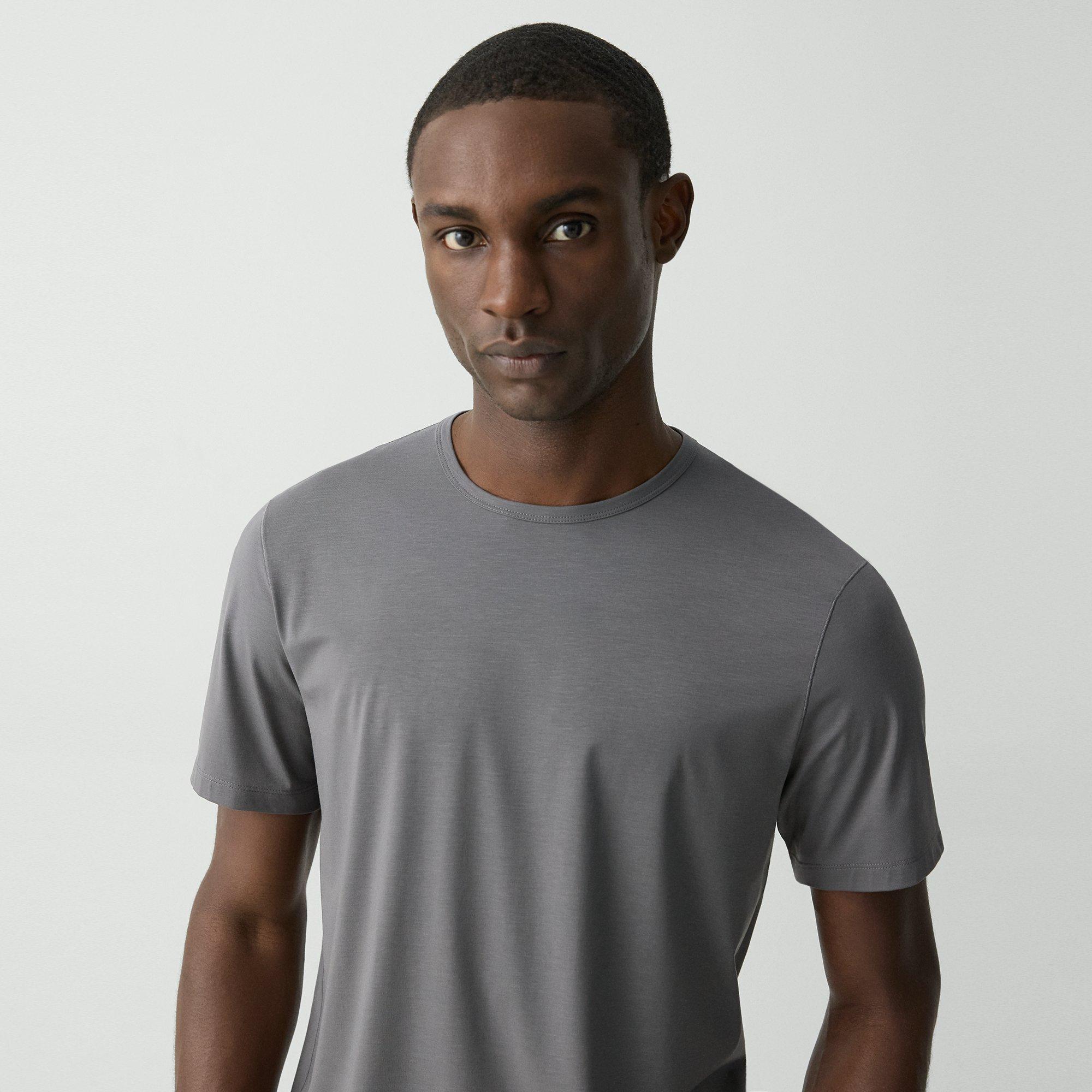 Crewneck Tee in Perform Jersey