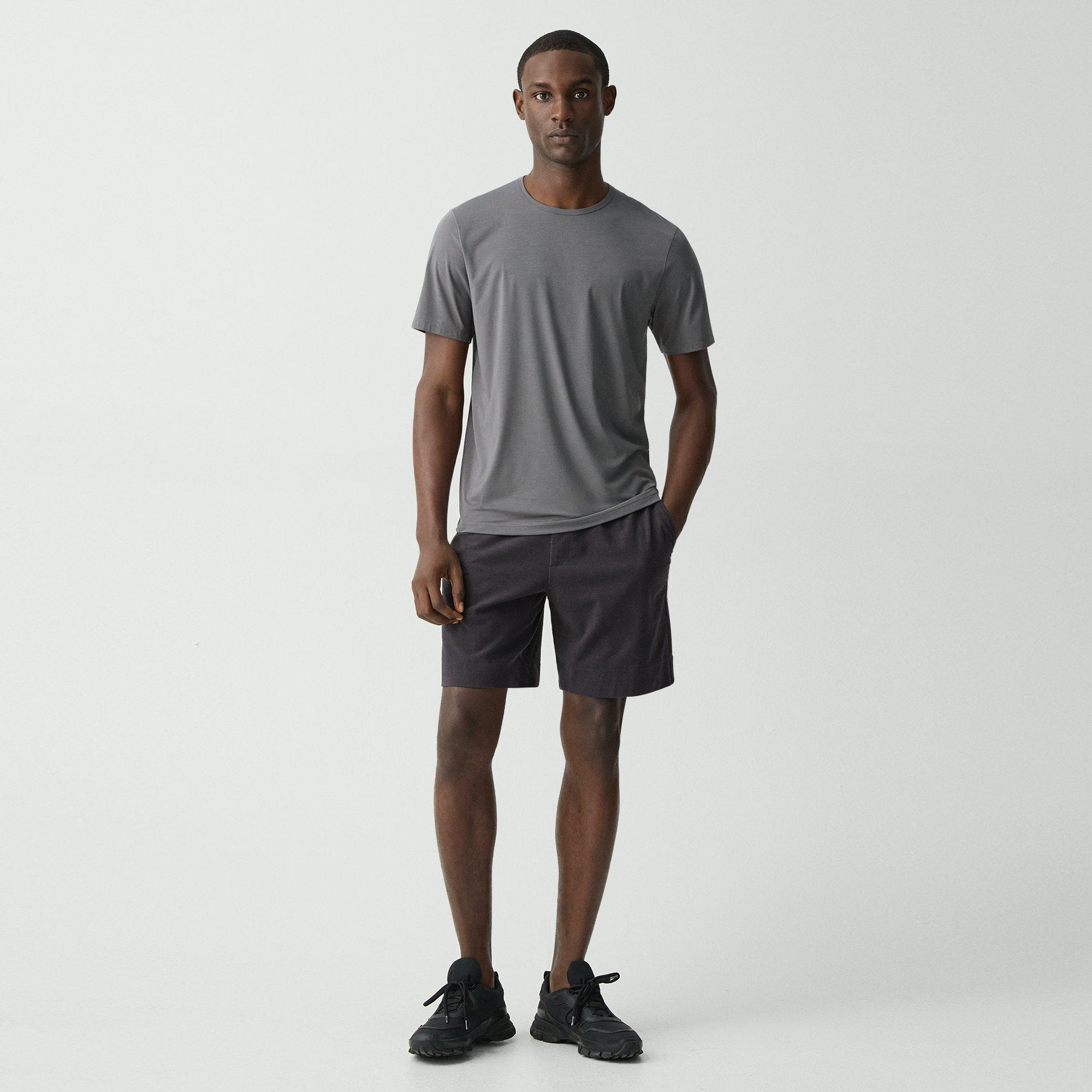 Crewneck Tee in Perform Jersey