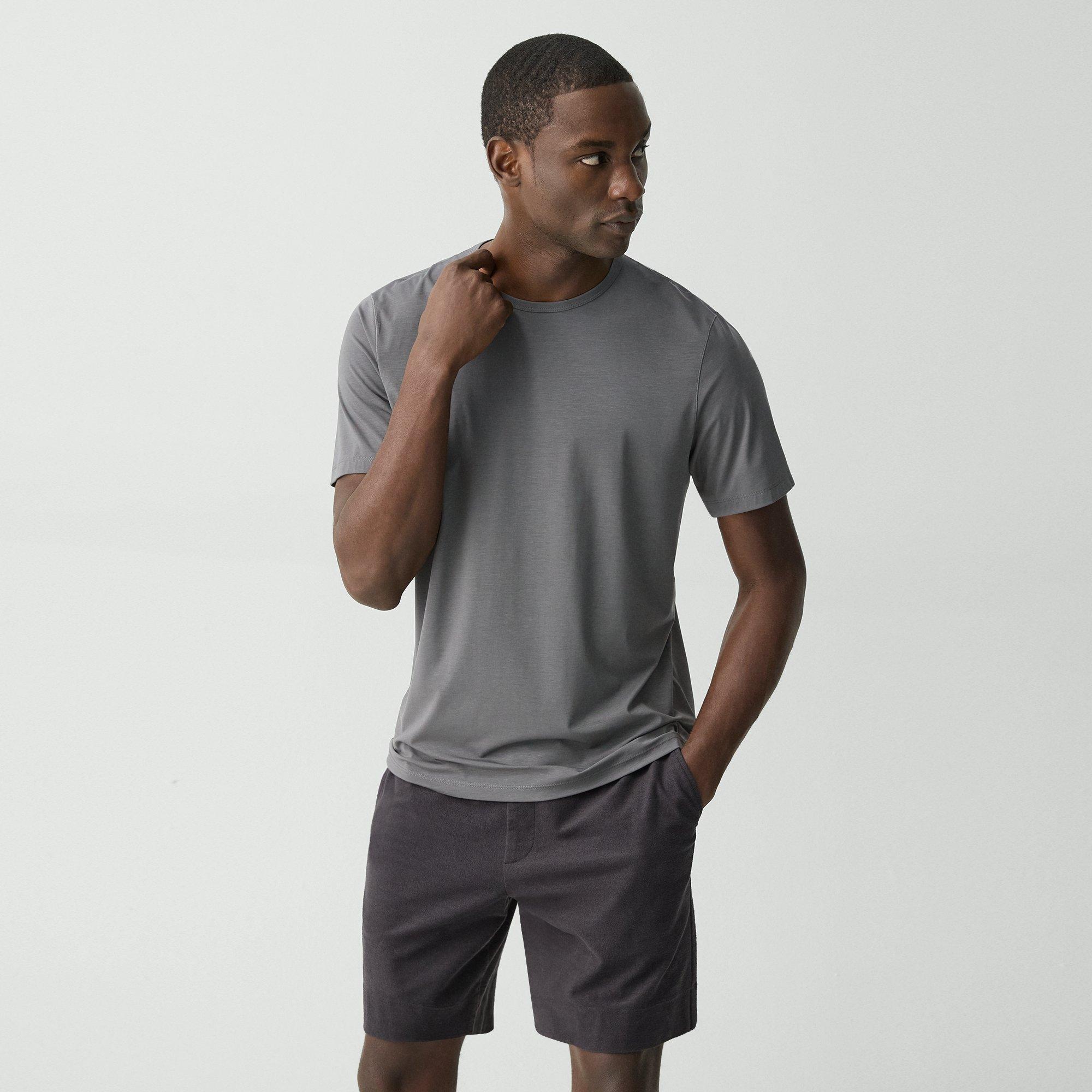 Crewneck Tee in Perform Jersey