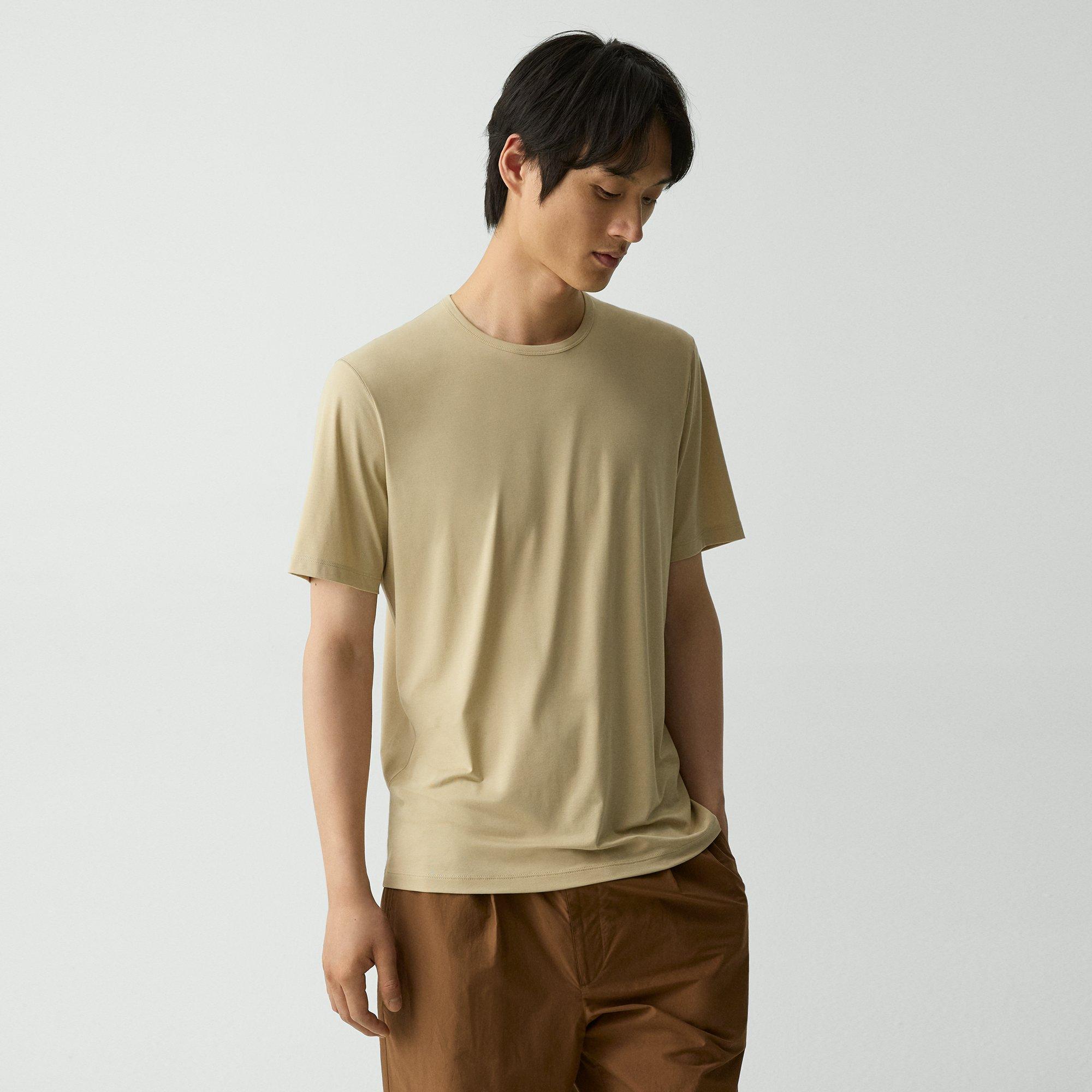 Crewneck Tee in Perform Jersey