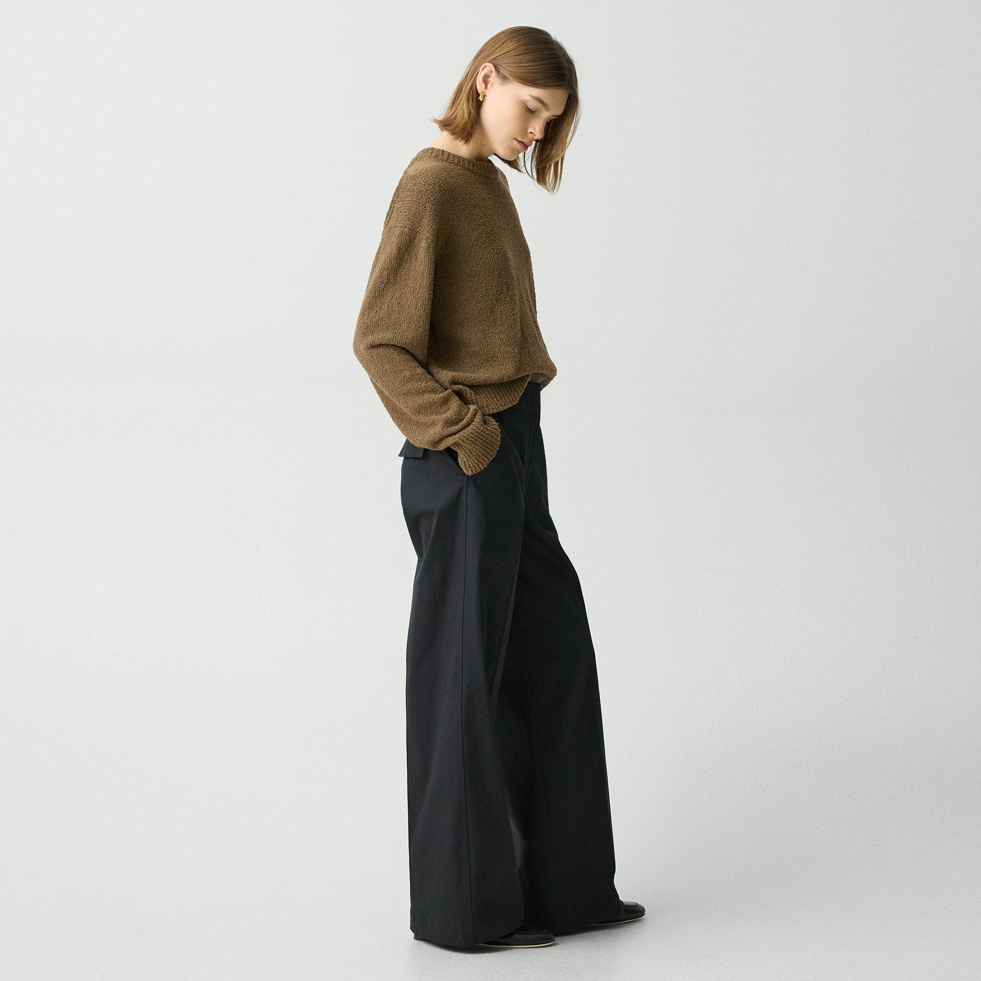 Relaxed Trousers in Cotton Chino