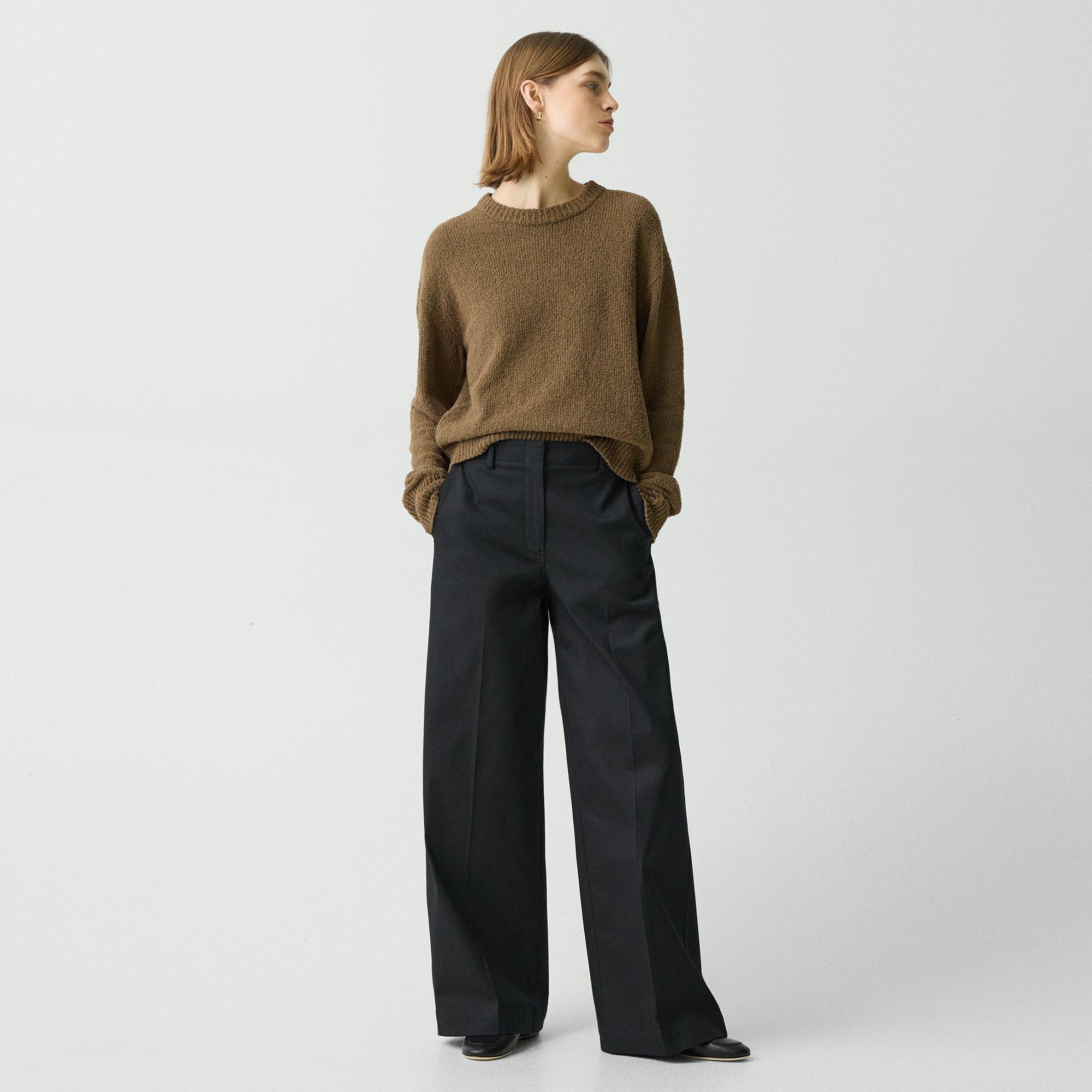 Relaxed Trousers in Cotton Chino