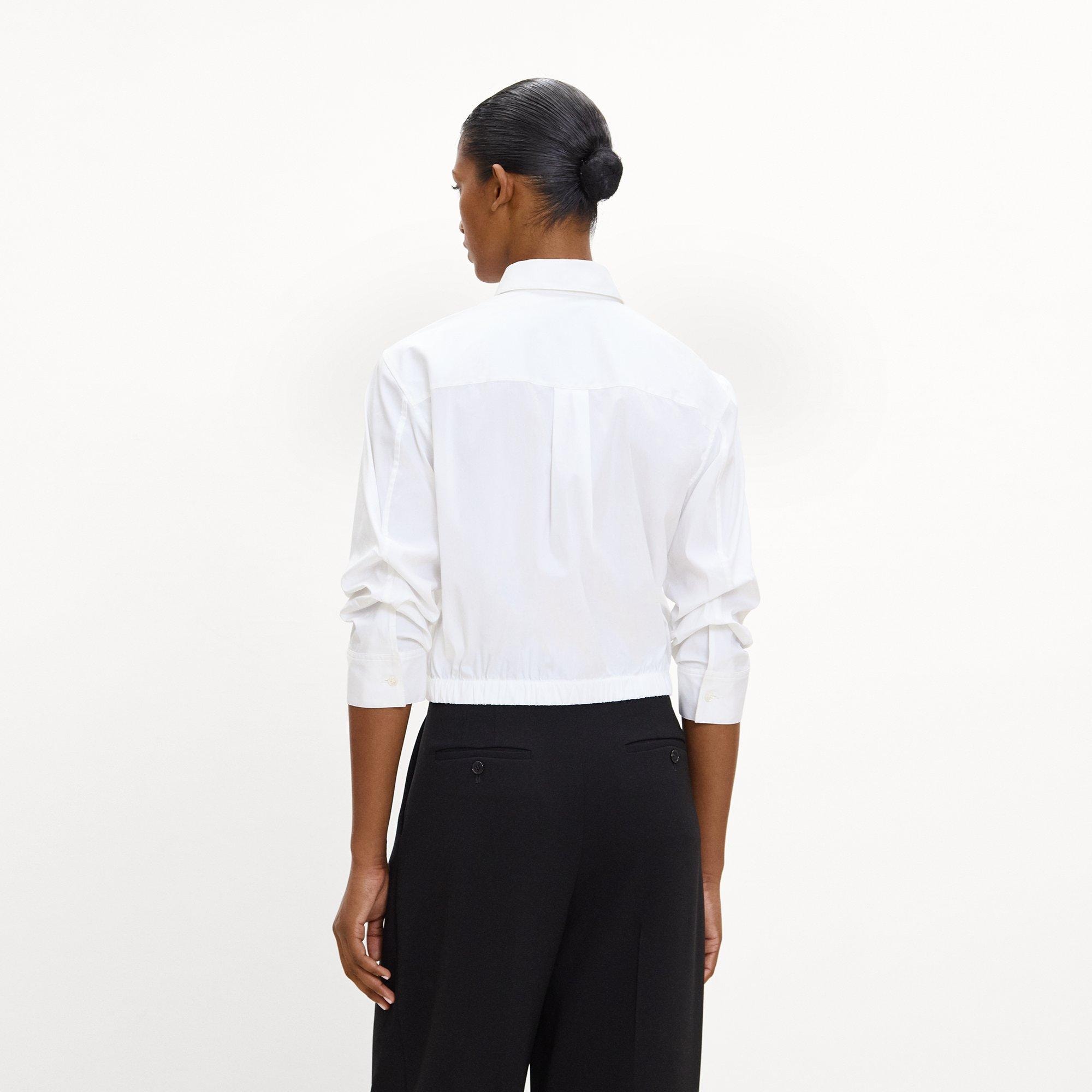 Cropped Shirt in Good Cotton