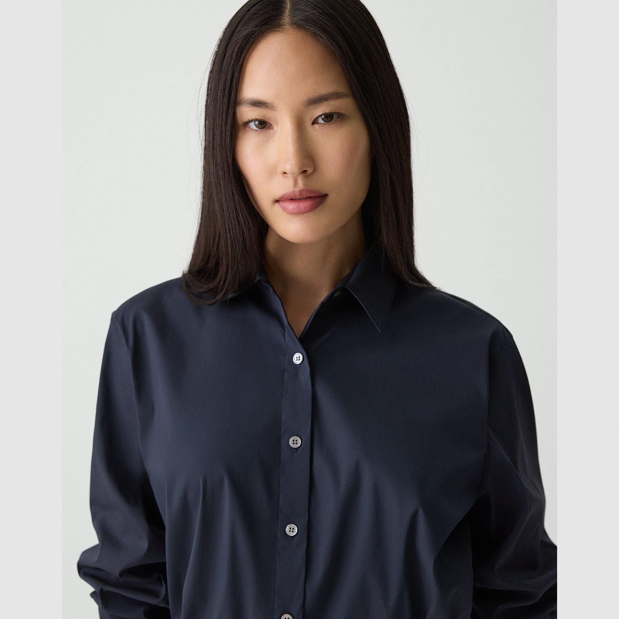Cropped Shirt in Good Cotton