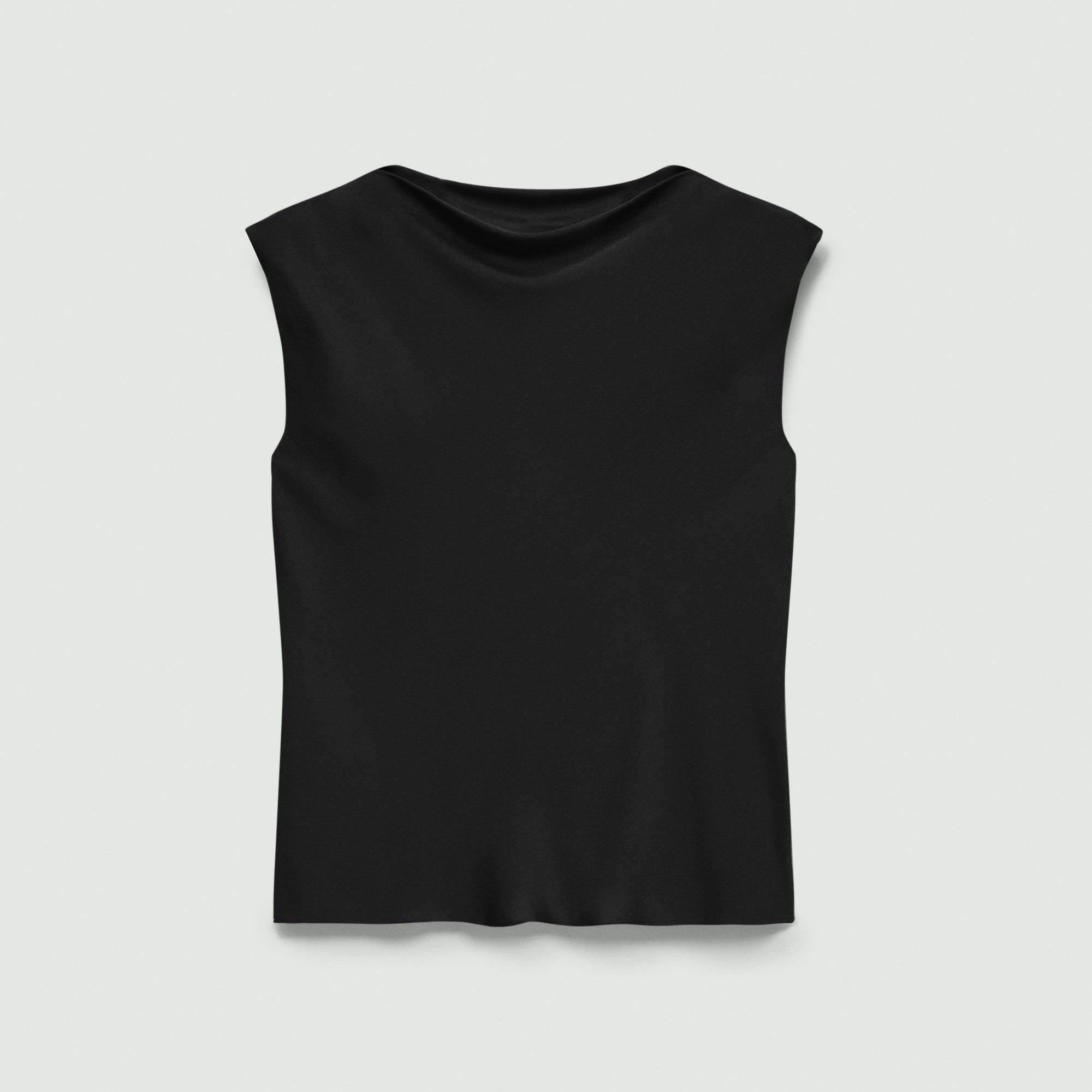 Theory| (Cowl Neck Top in Silk ette (P0302504 001) TH_P0302504_001_0.jpg