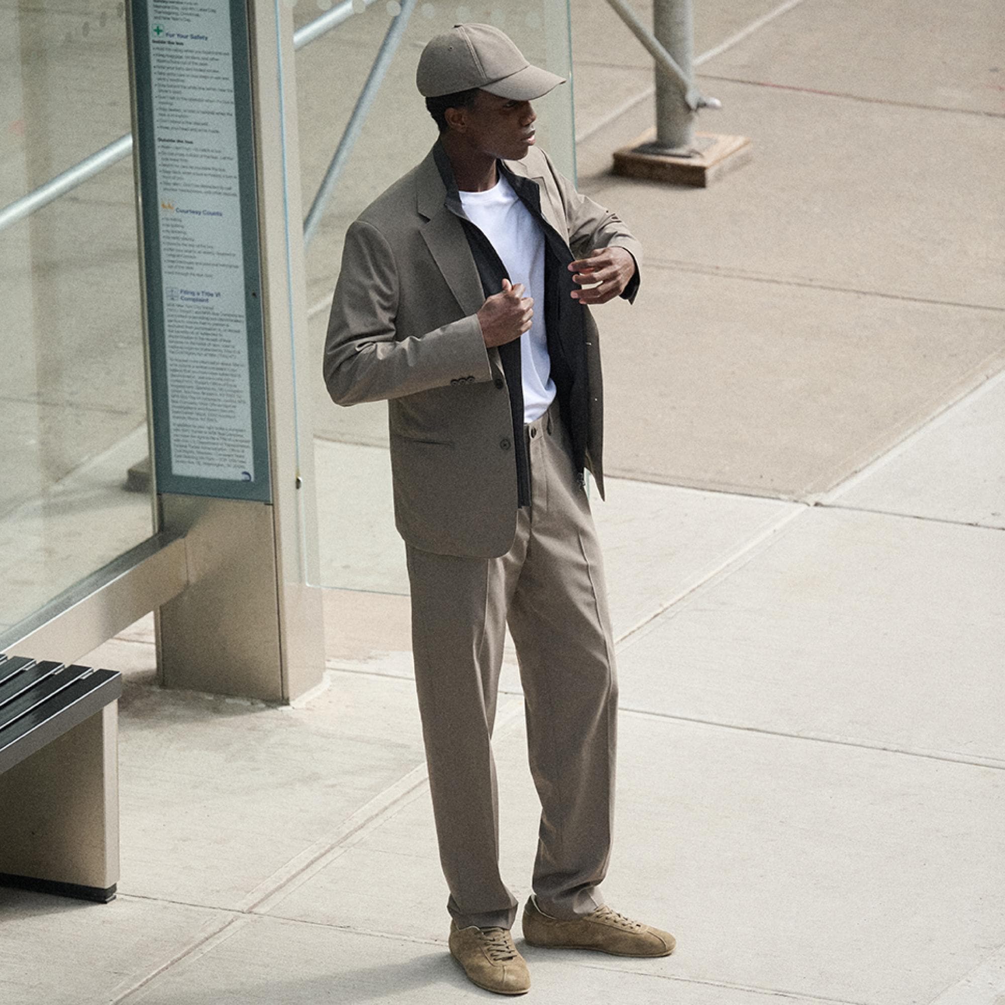 Clinton Blazer in Motion Wool