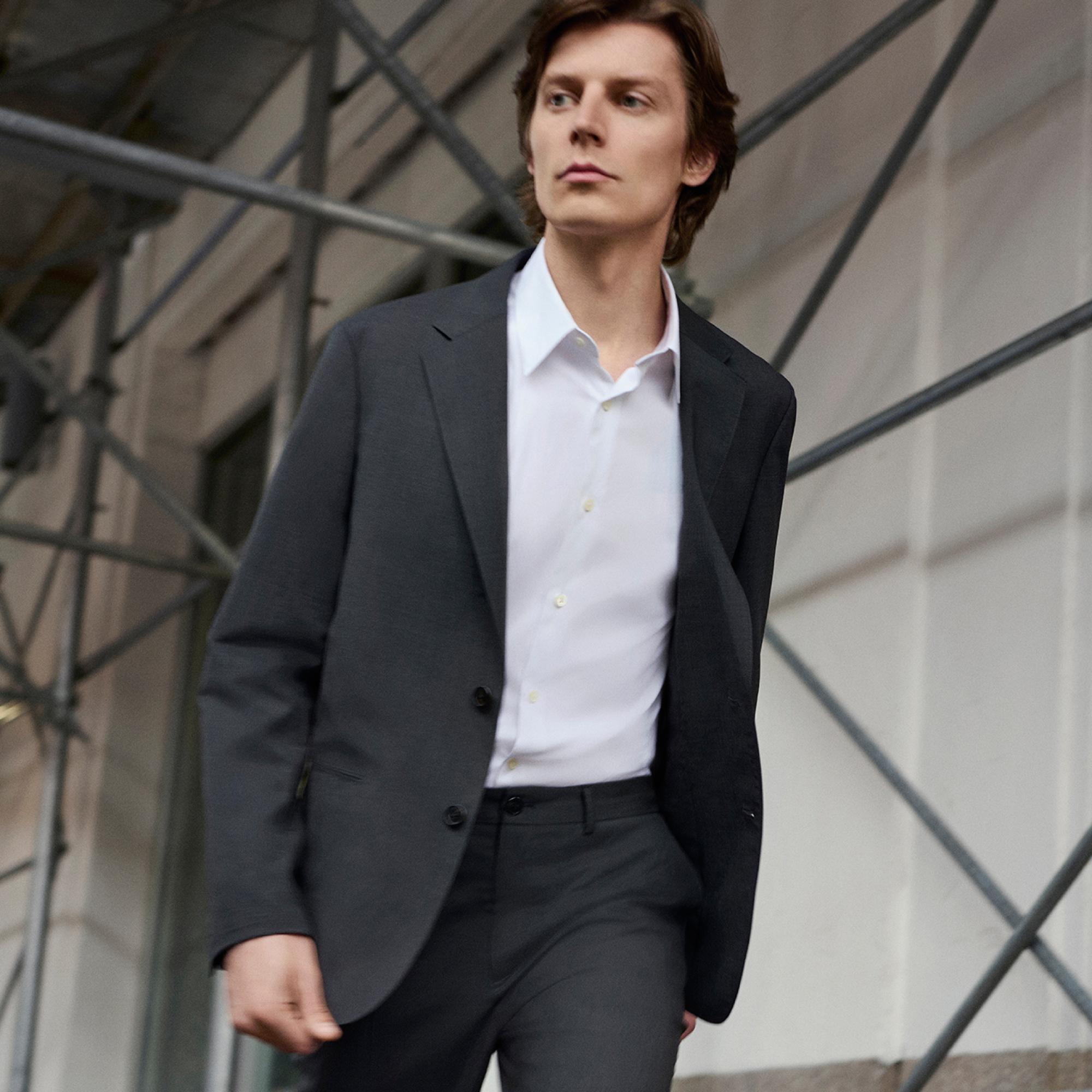 Clinton Blazer in Motion Wool